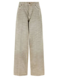 Haikure Gray Cotton Jeans Denim