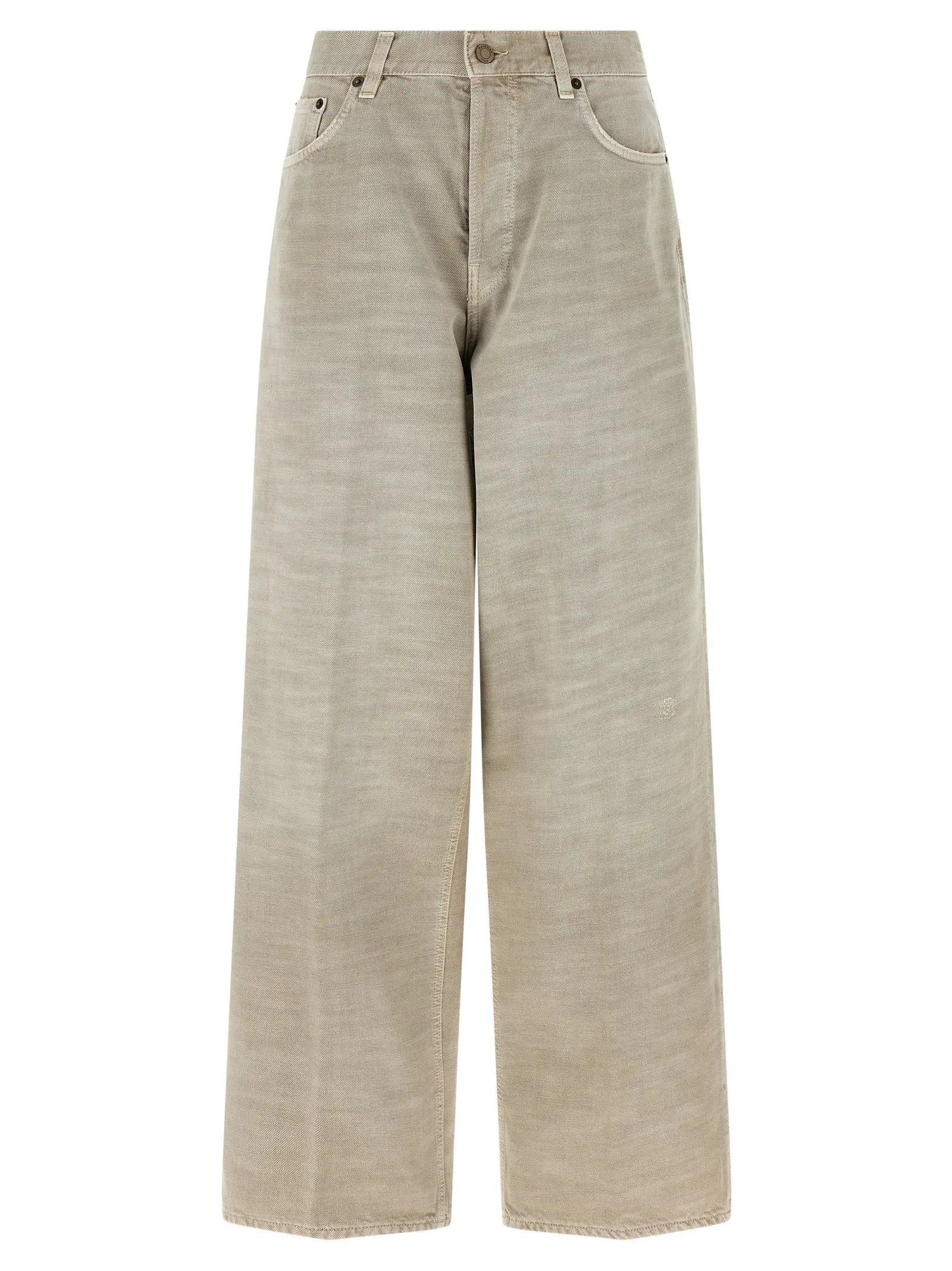 Haikure Gray Cotton Jeans Denim