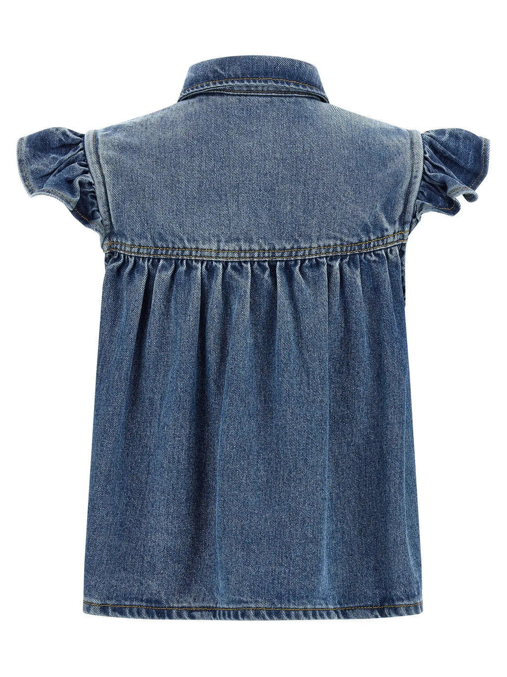 Ganni Blue Denim Shirt