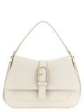 Furla Beige Calfskin Shoulder Bag