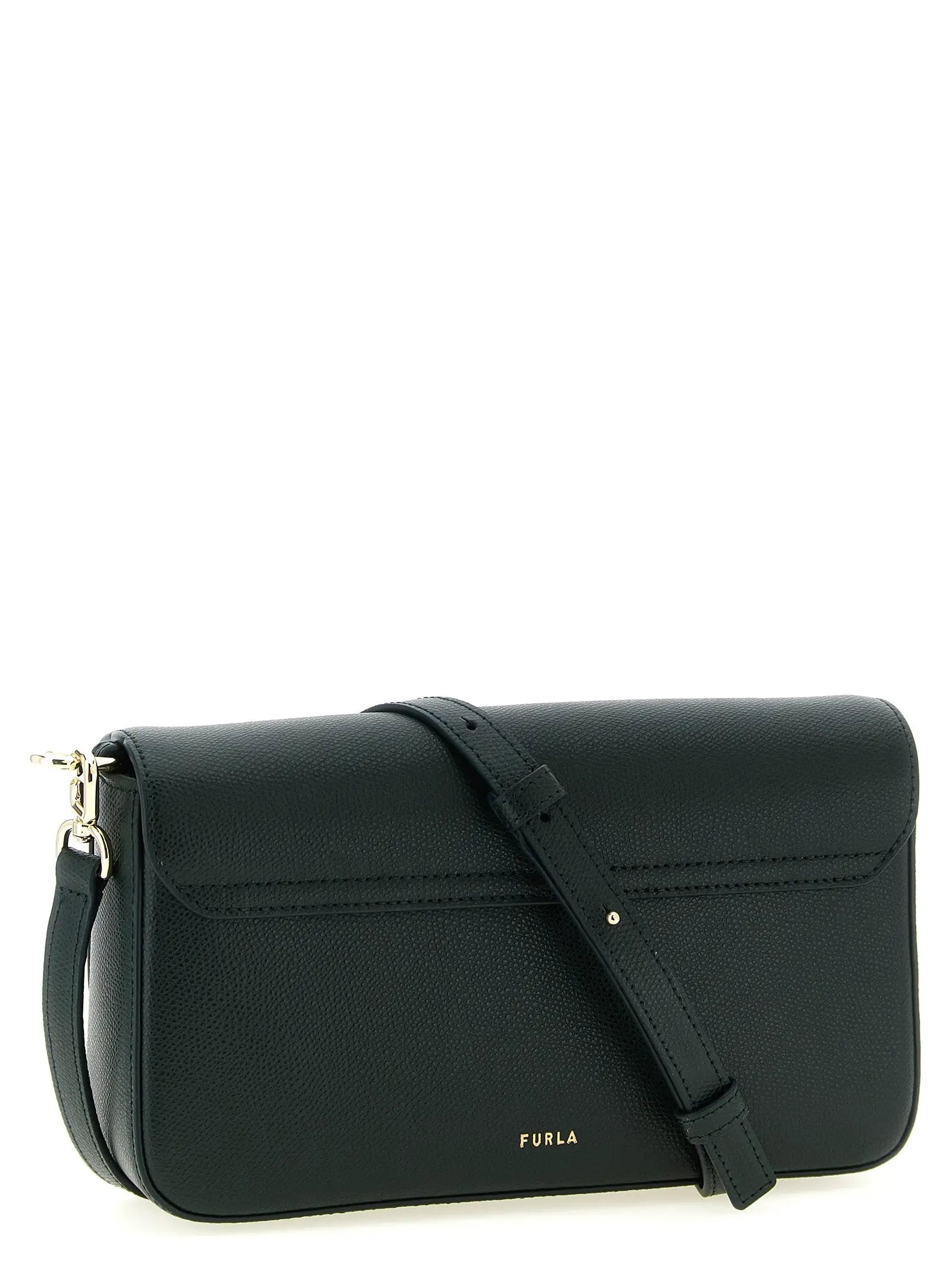 Furla Bicolor Calfskin Crossbody Bag