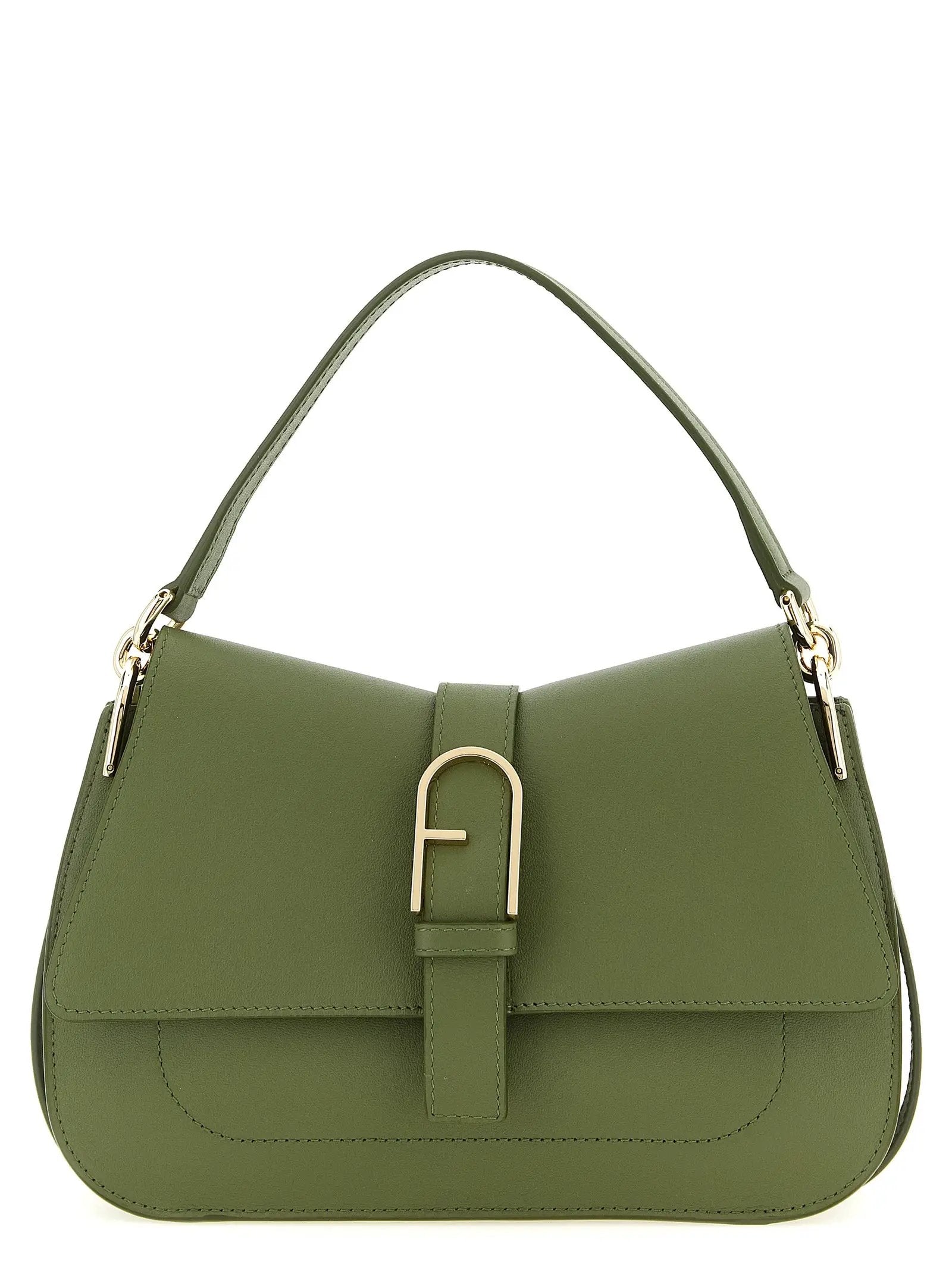 Furla Bicolor Calfskin Shoulder Bag