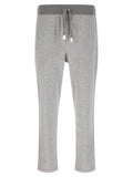 Brioni Gray Cotton Joggers (Workout Pants)