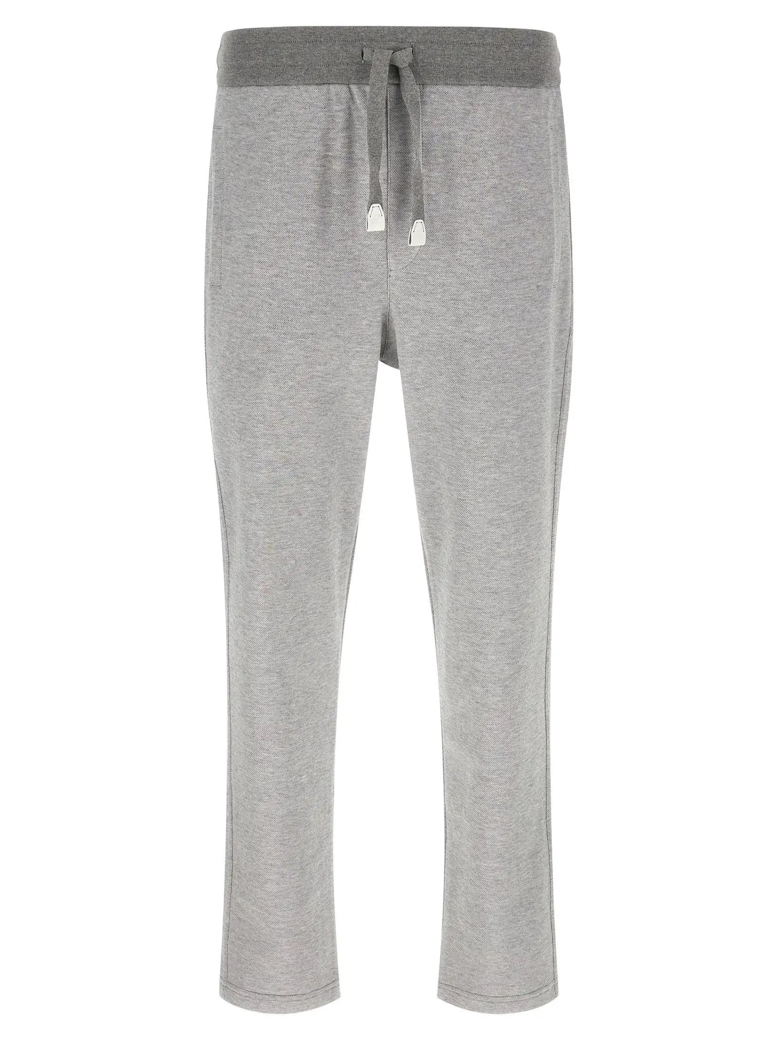 Brioni Gray Cotton Joggers (Workout Pants)