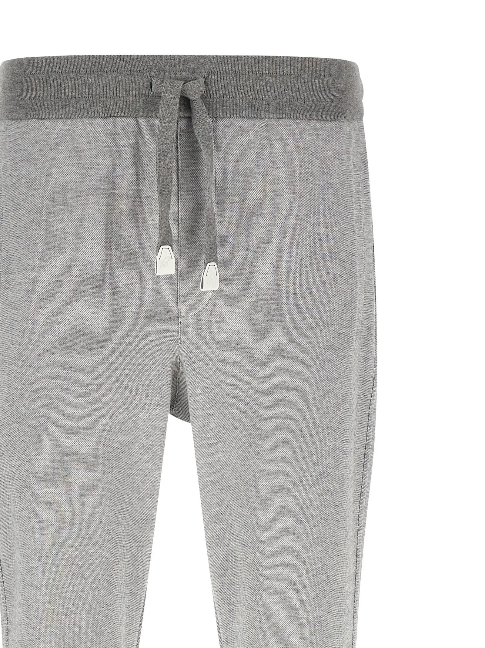 Brioni Gray Cotton Joggers (Workout Pants)