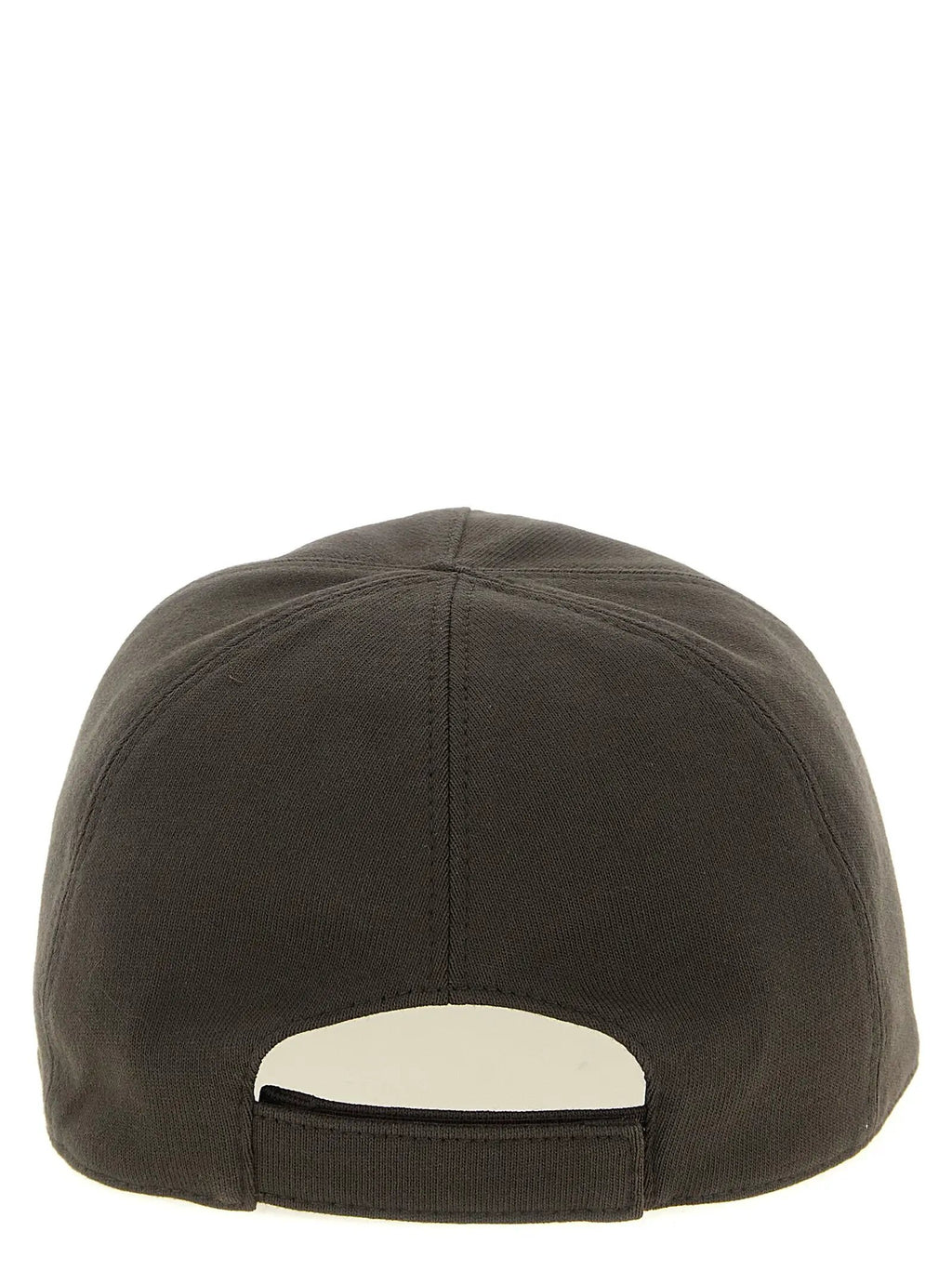 Rick Owens Brown Cotton Cap (Baseball Hat)