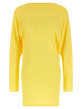 Jacquemus Bicolor Viscose Short Dress