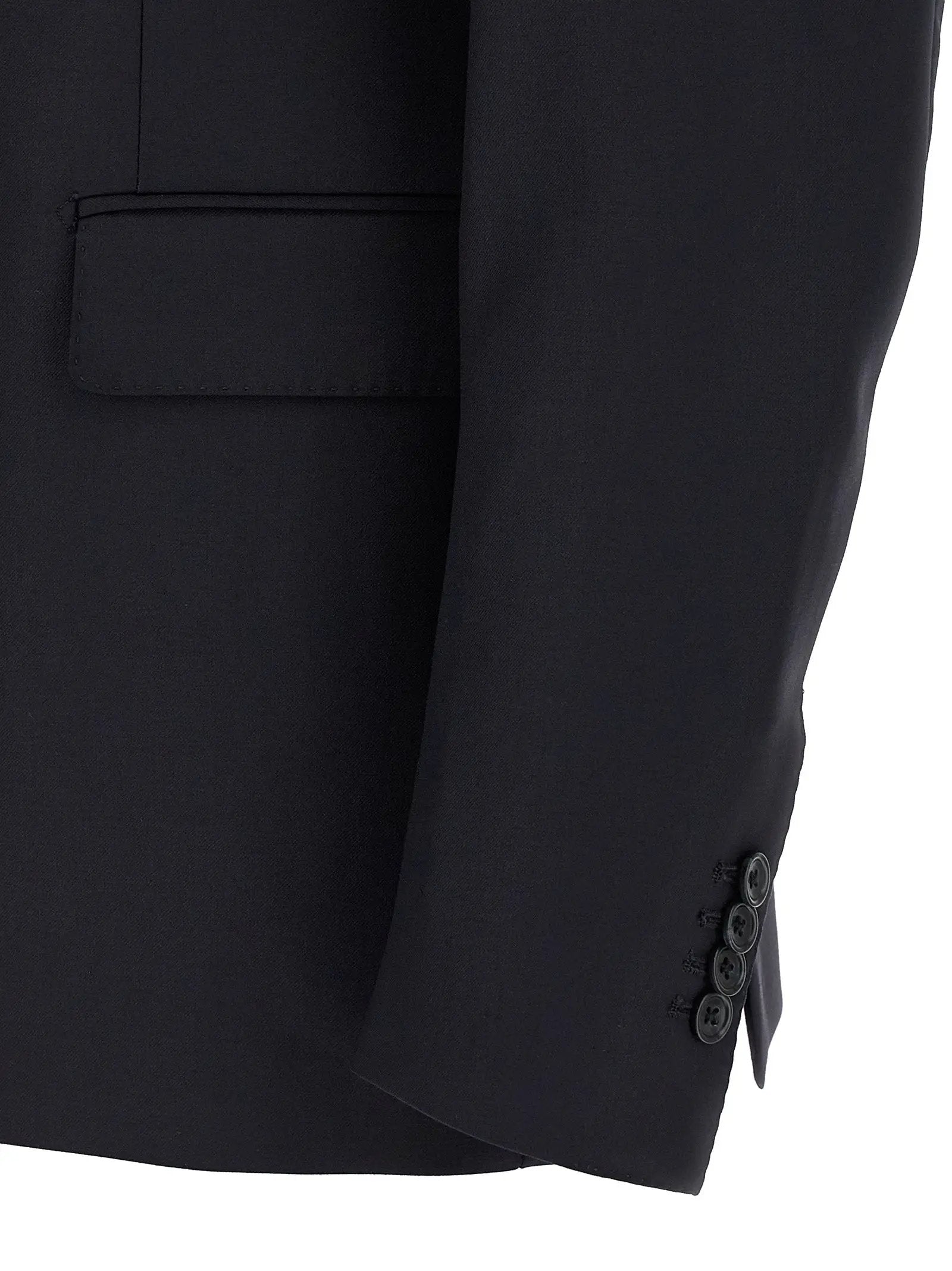 Tagliatore Blue Virgin Wool Two-Piece Suit