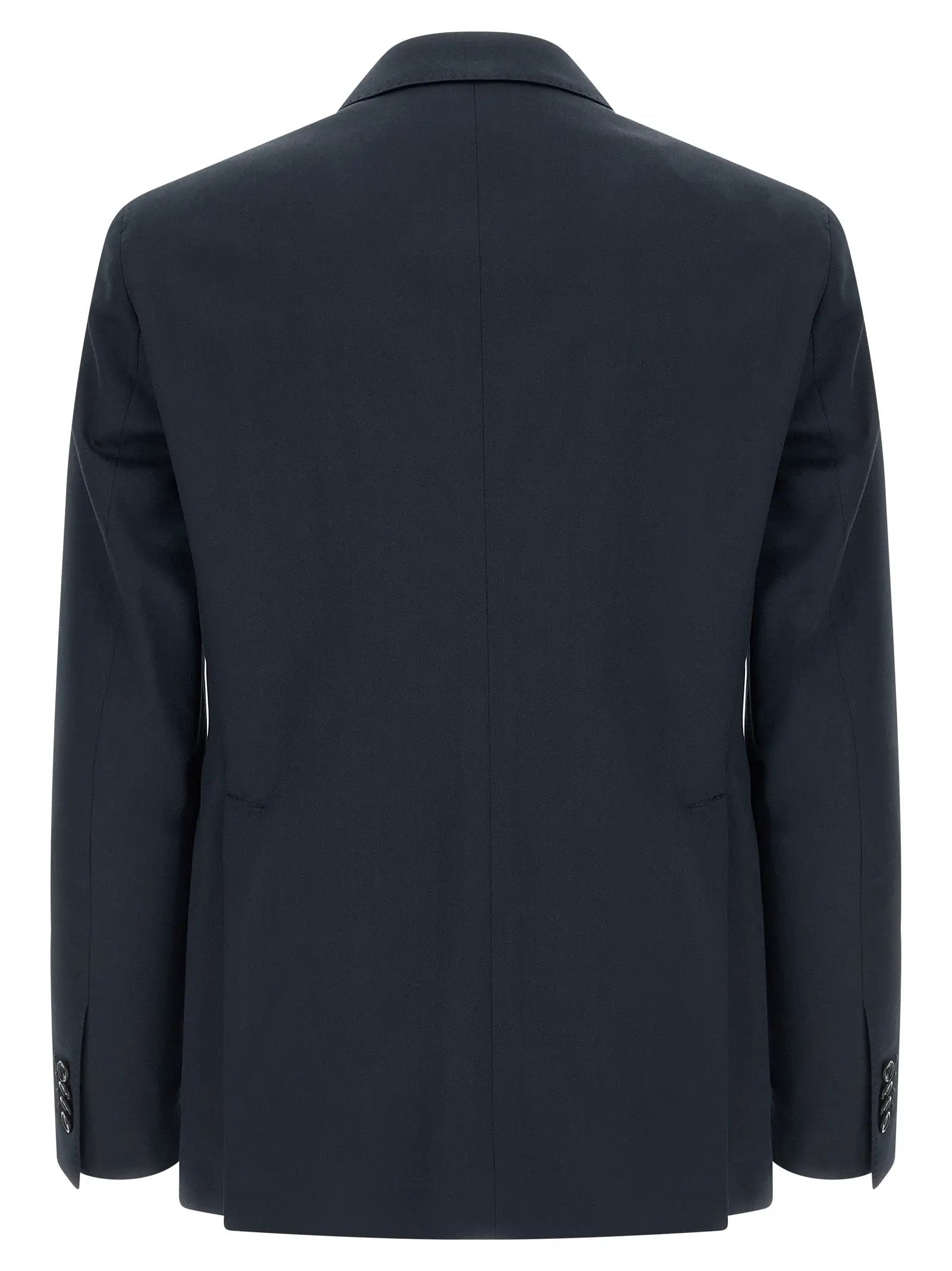 Tagliatore Blue Virgin Wool Two-Piece Suit