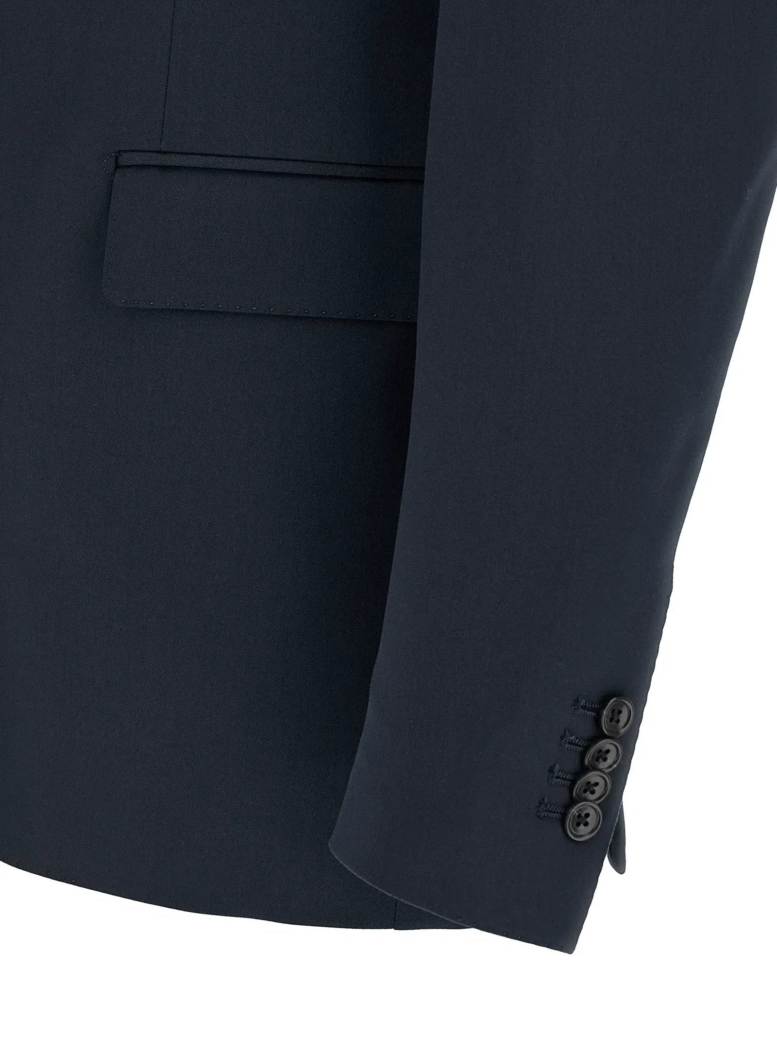 Tagliatore Blue Virgin Wool Two-Piece Suit