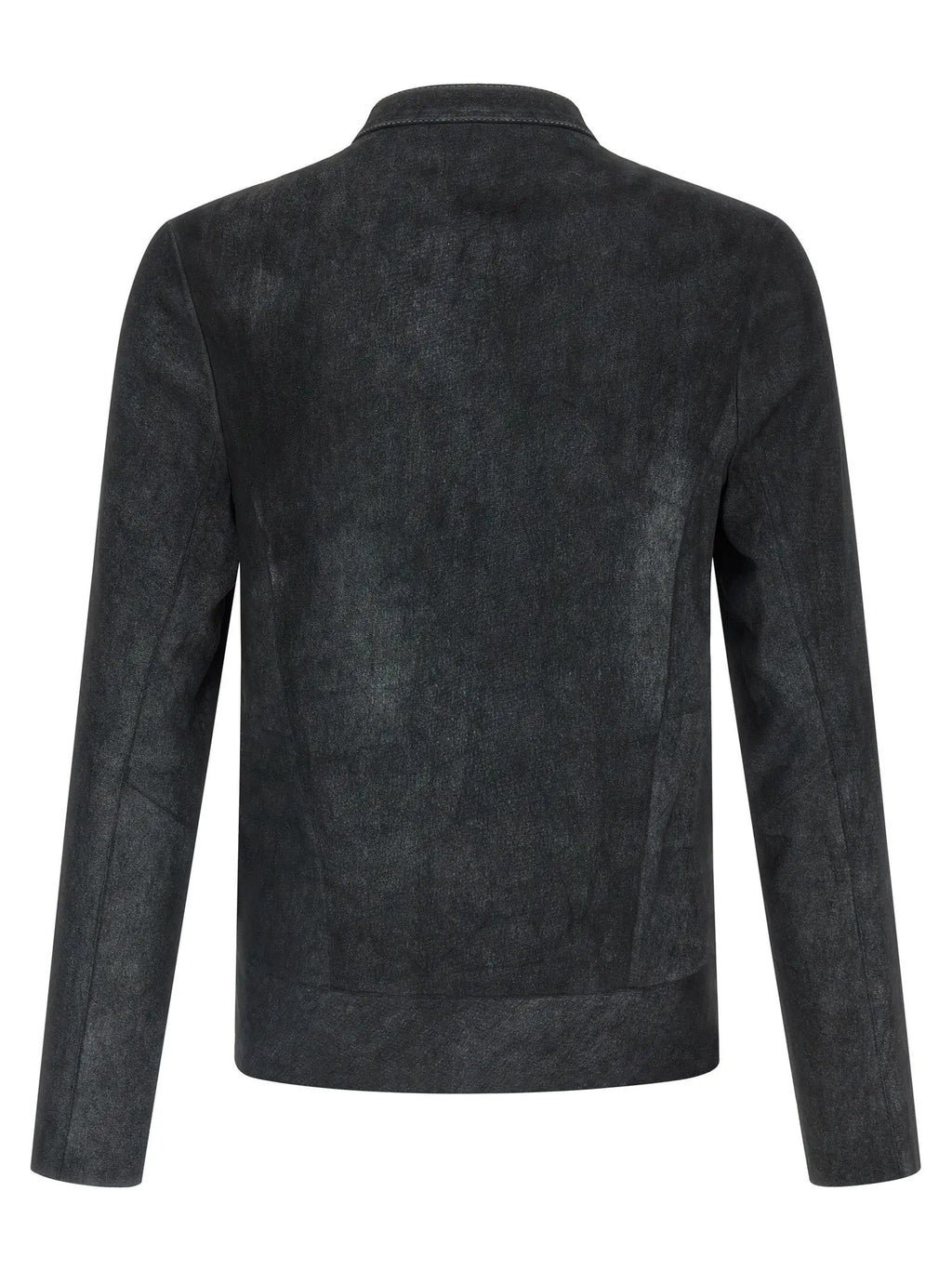 GIORGIO BRATO Black Lamb Leather Leather Jacket