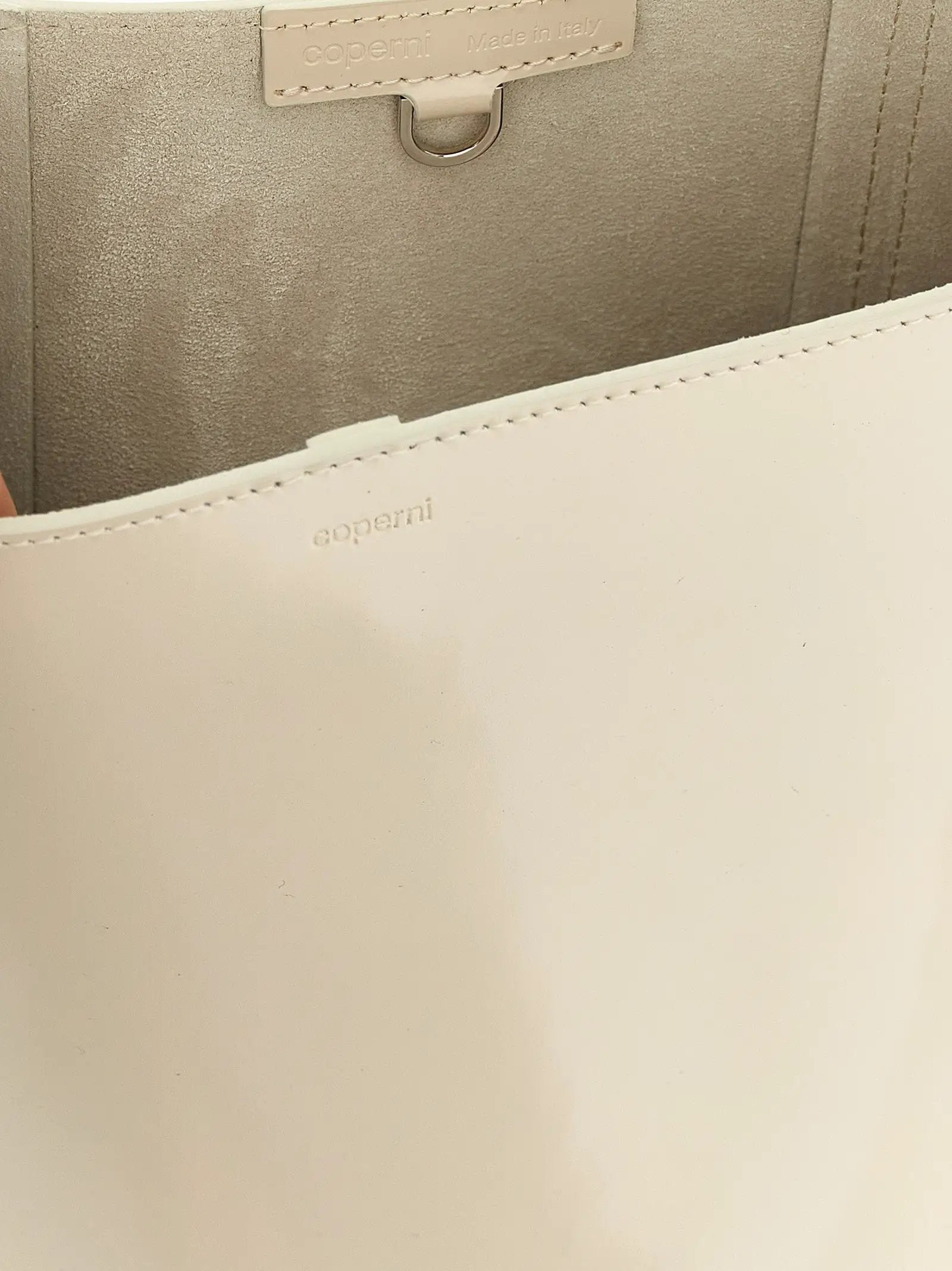 Coperni Beige Cowhide Shoulder Bag