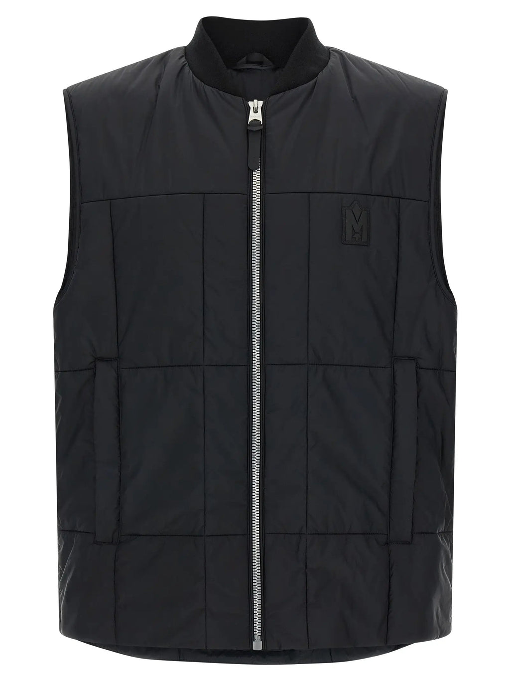 Mackage Black Nylon Sleeveless Jacket
