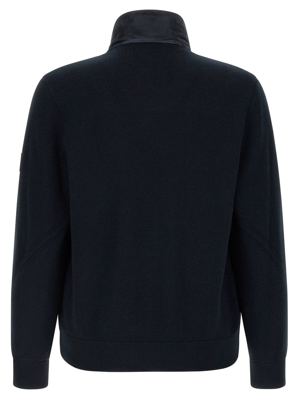 Mackage Blue Virgin Wool Full-Length Jacket