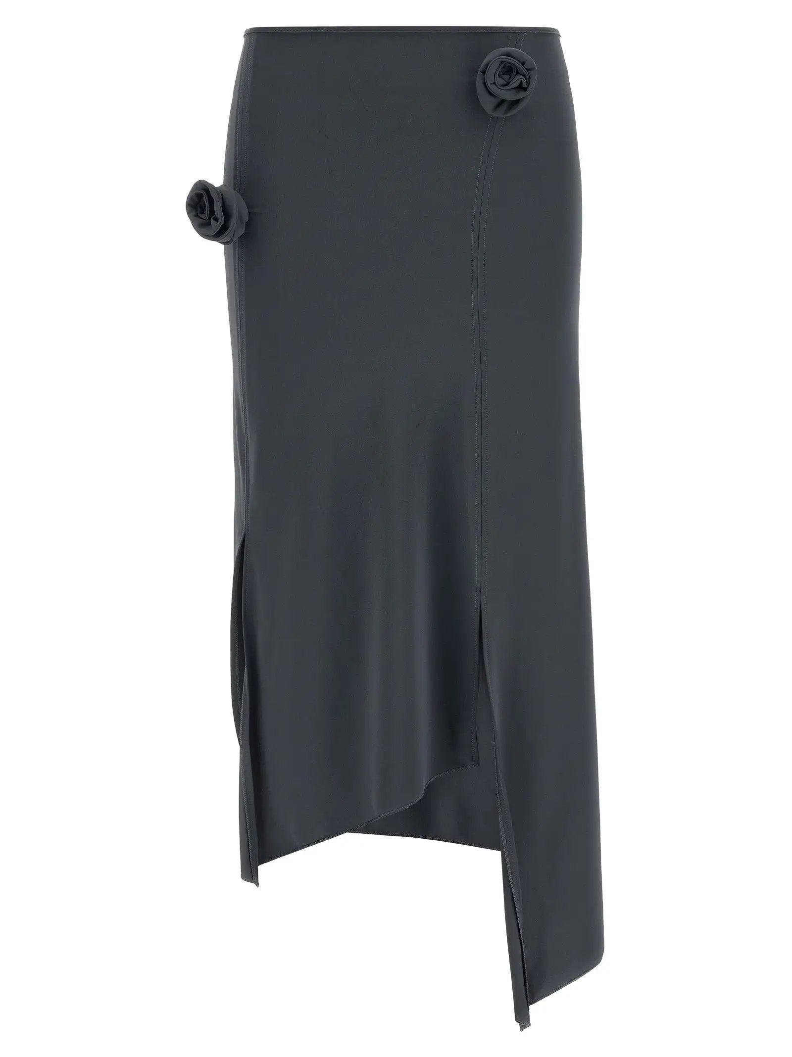 Coperni Gray Polyamide Midi Skirt