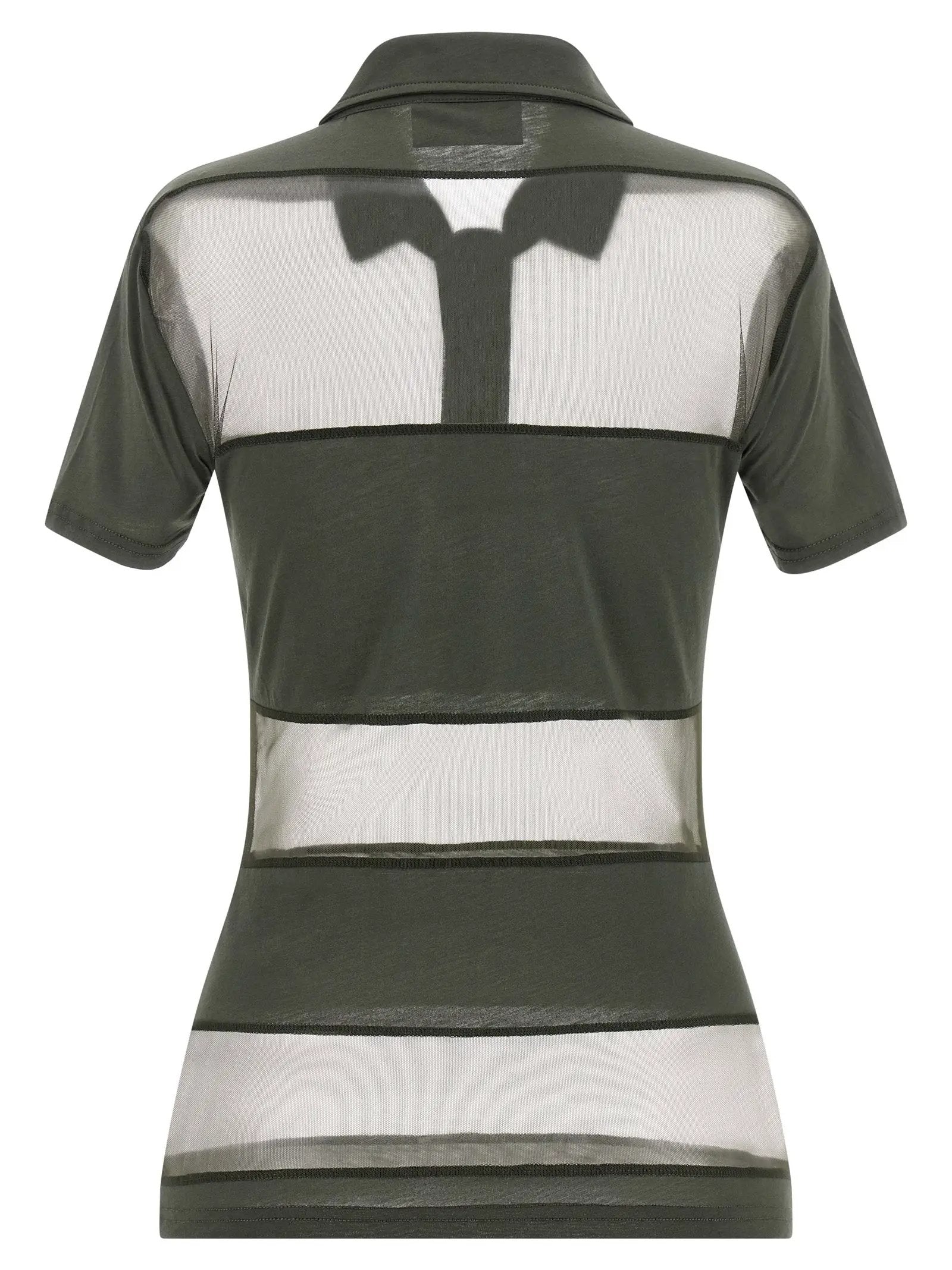 Coperni Bicolor Cotton Polo Shirt