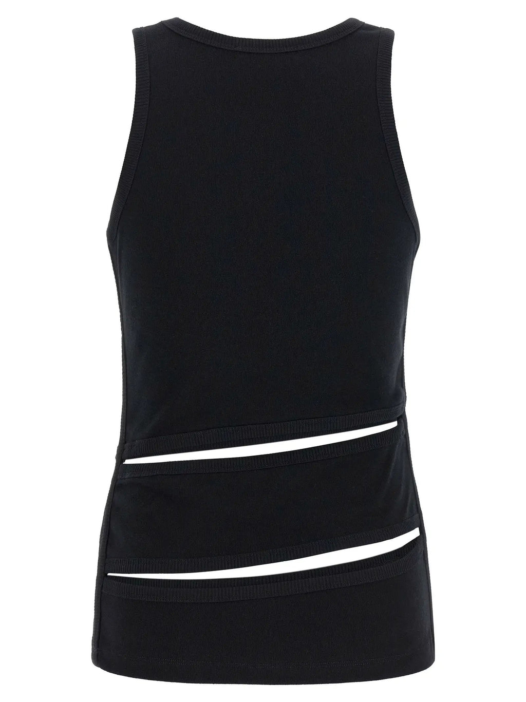 Coperni Black Organic Cotton Tank Tops