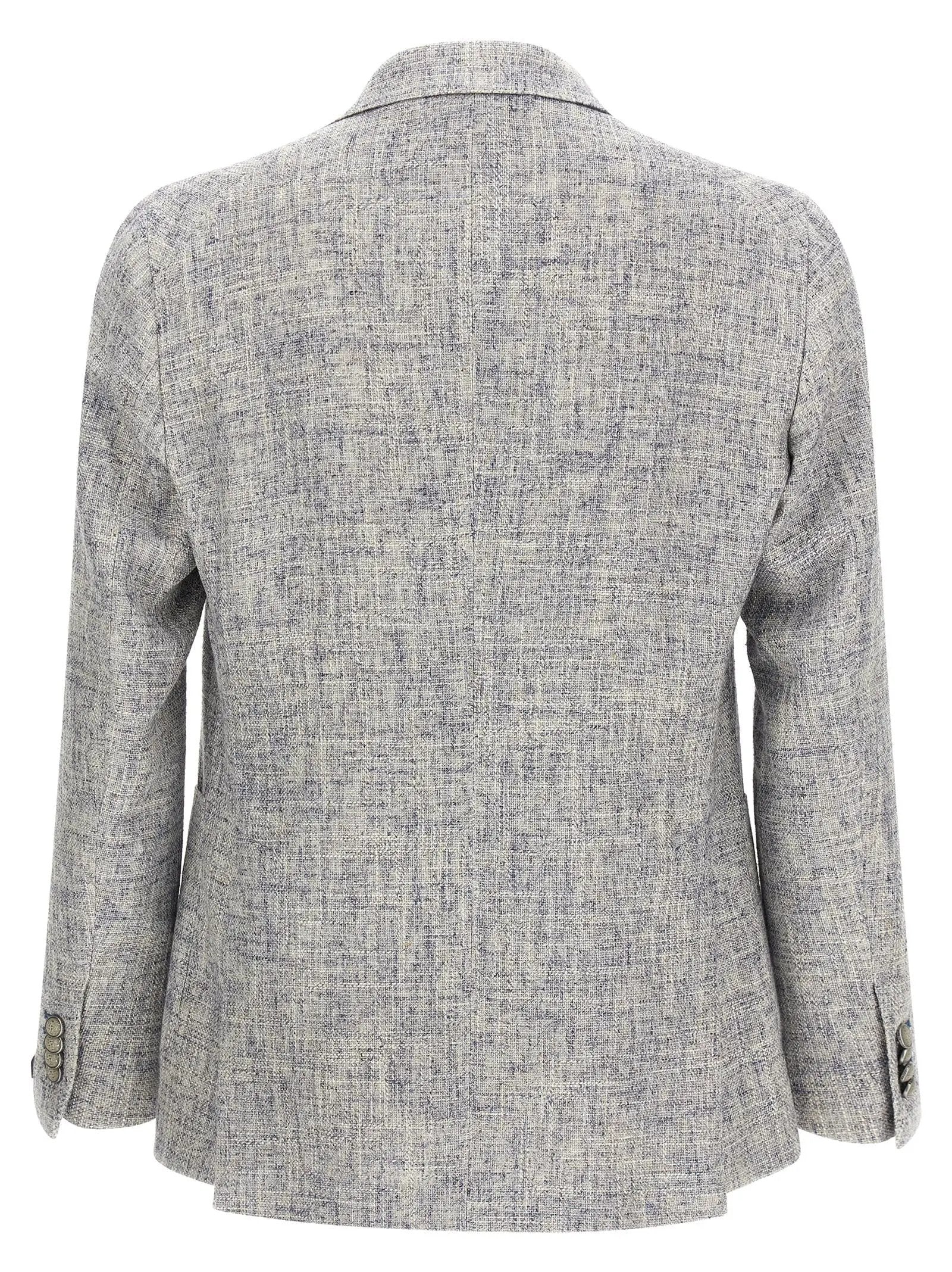 Tagliatore Blue Viscose Blazer