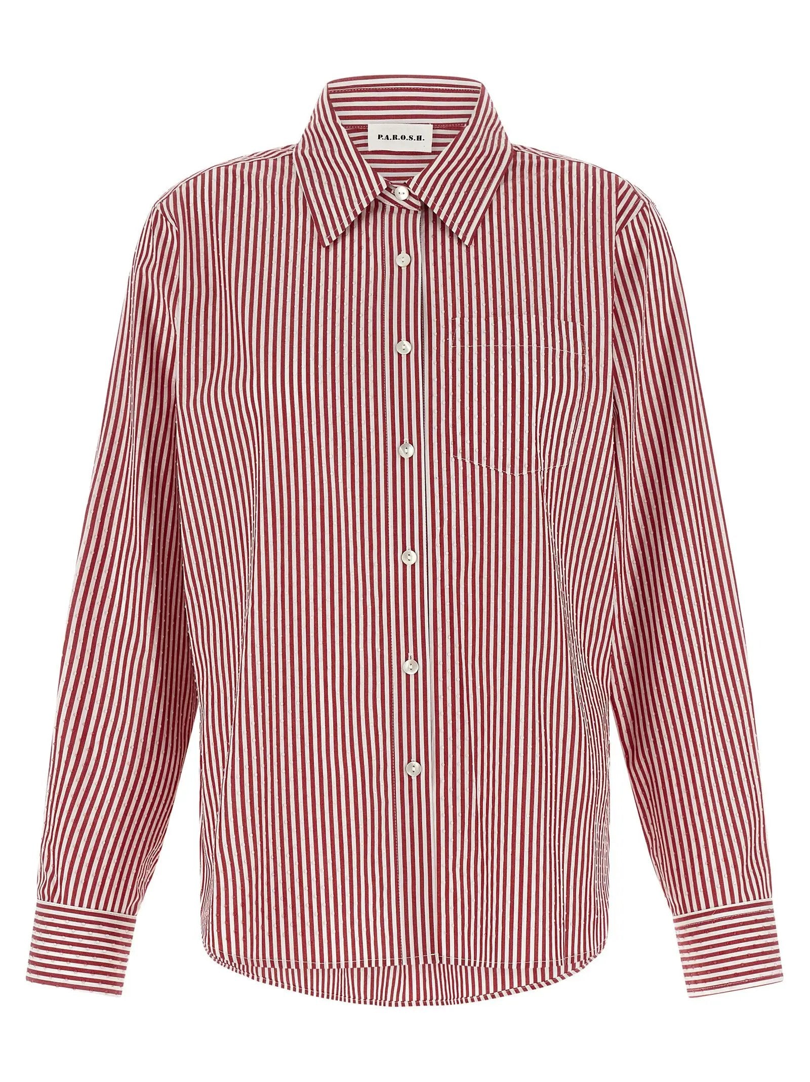 P.A.R.O.S.H. Multicolor Cotton Blouse