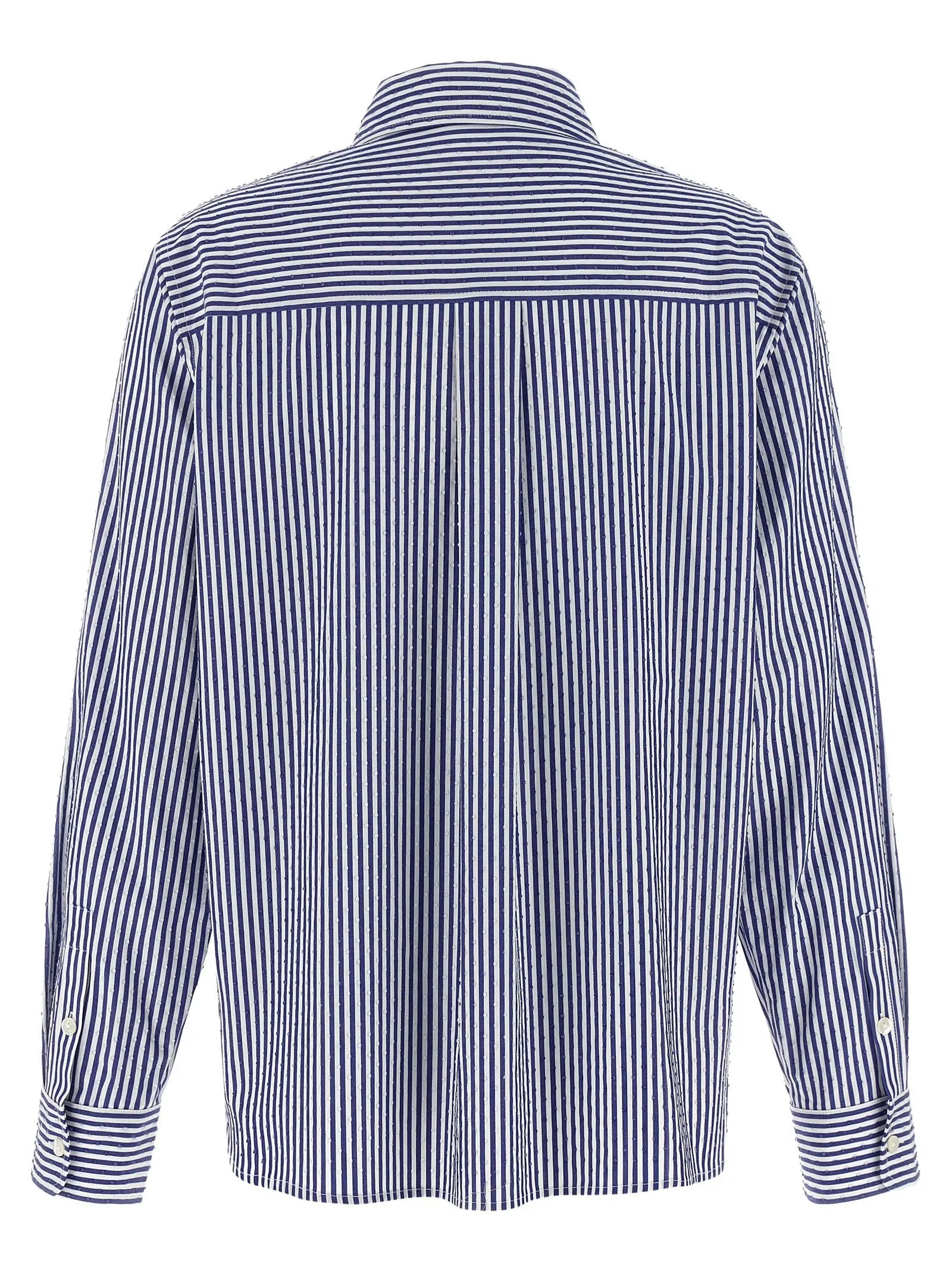 P.A.R.O.S.H. Blue Cotton Blouse