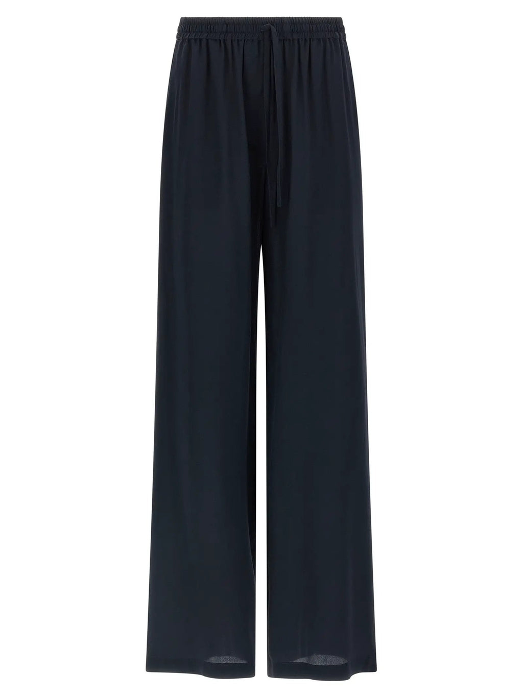 P.A.R.O.S.H. Blue Silk Casual Pants