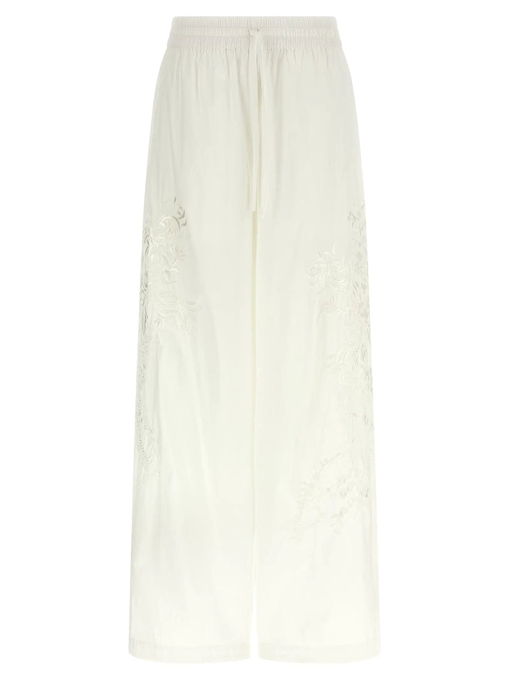 P.A.R.O.S.H. White Polyamide Casual Pants