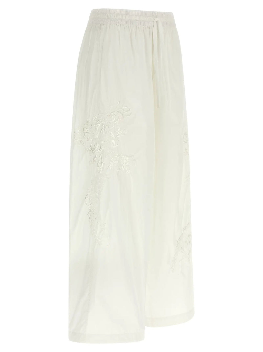 P.A.R.O.S.H. White Polyamide Casual Pants