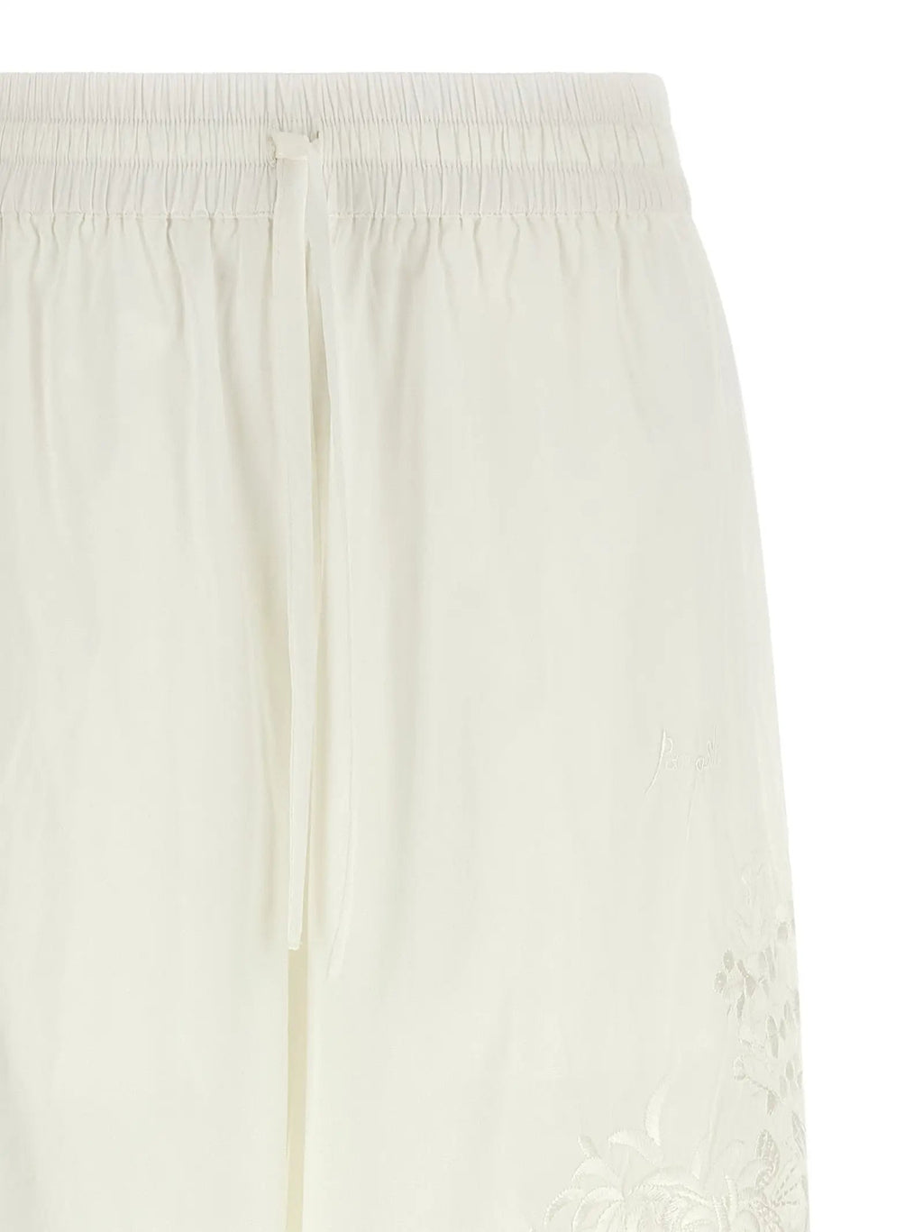 P.A.R.O.S.H. White Polyamide Casual Pants