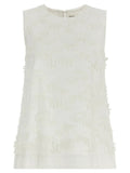P.A.R.O.S.H. White Cotton Blouse