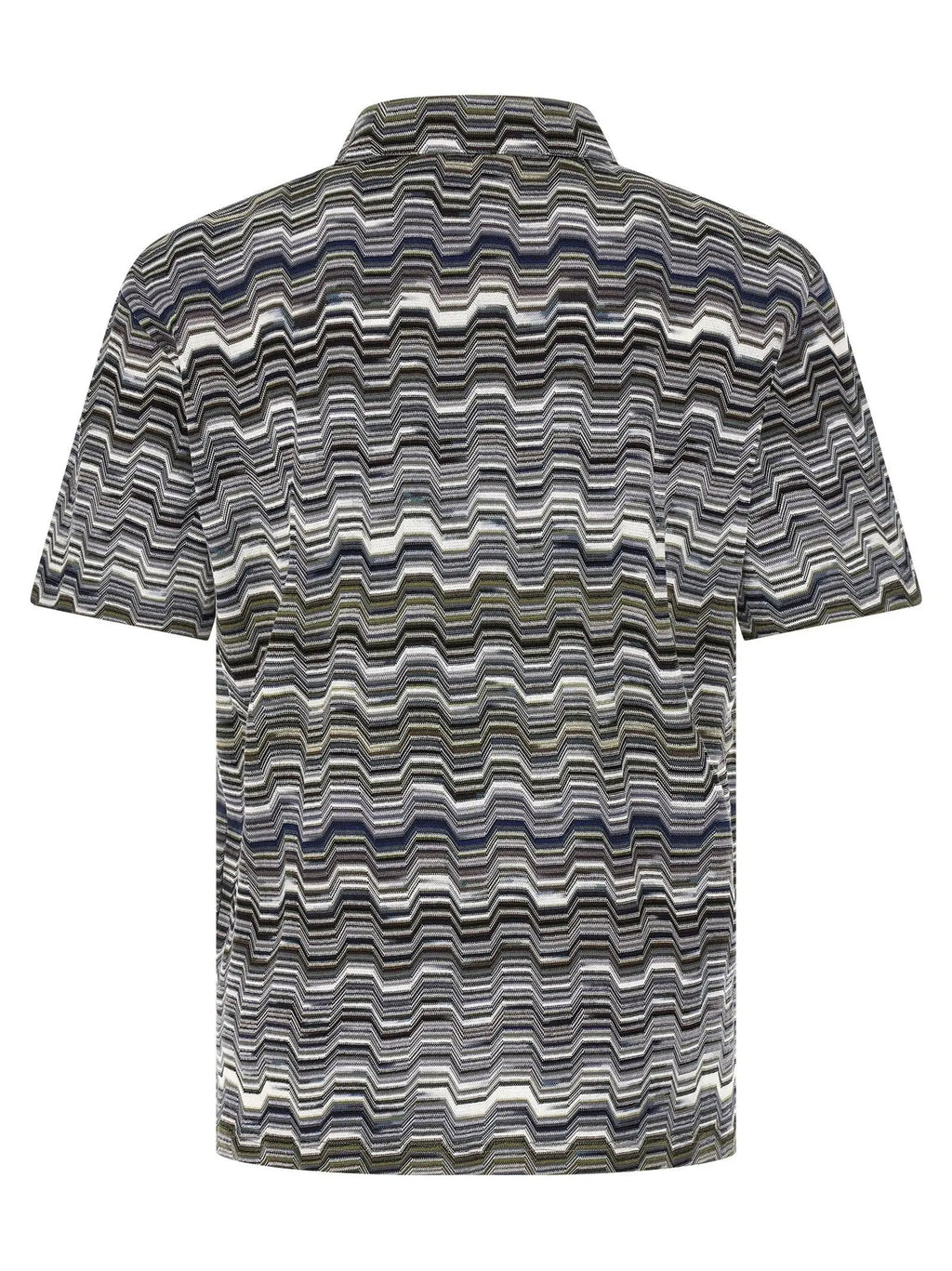 Missoni Bicolor Cotton Polo Shirt