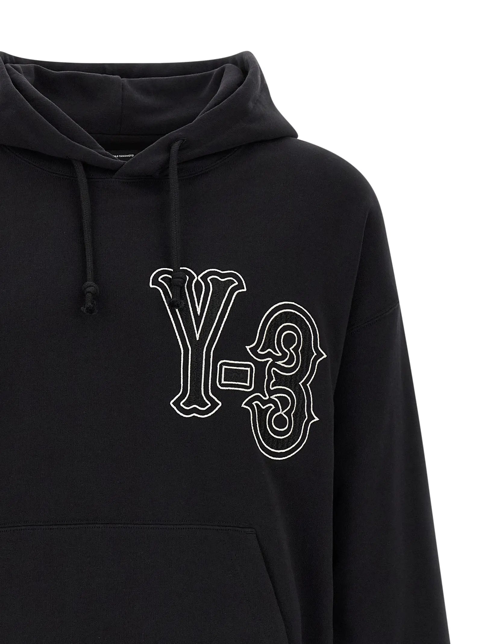 Y-3 Black Cotton Sweatshirt