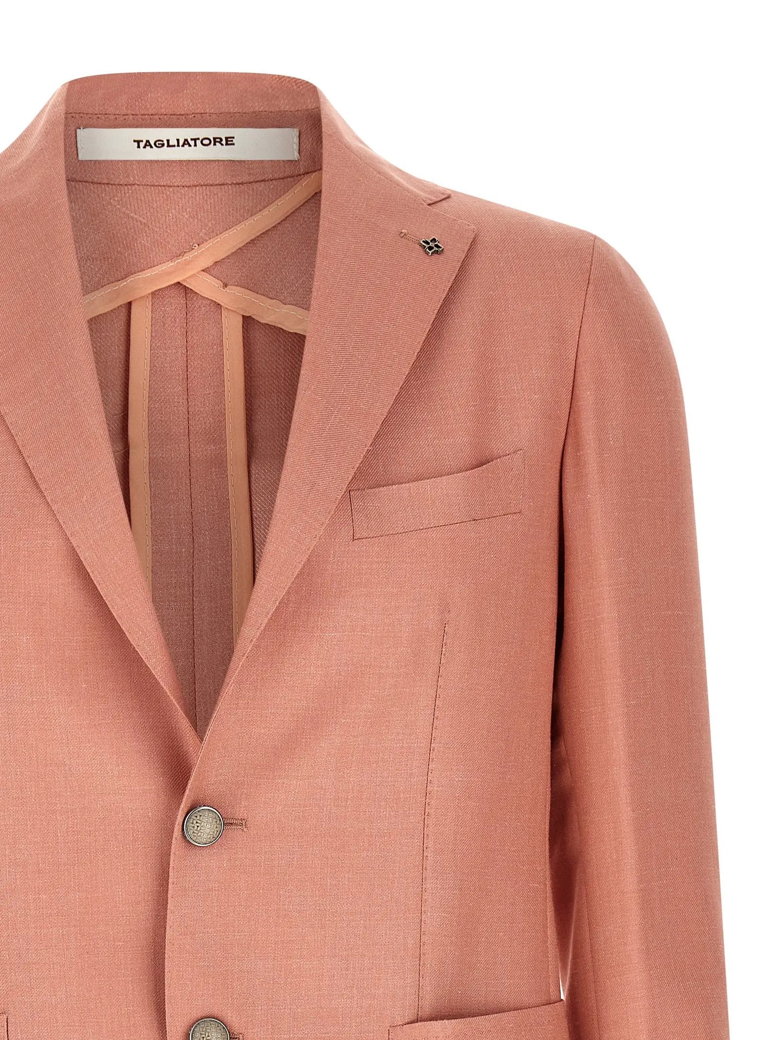 Tagliatore Multicolor Virgin Wool Blazer