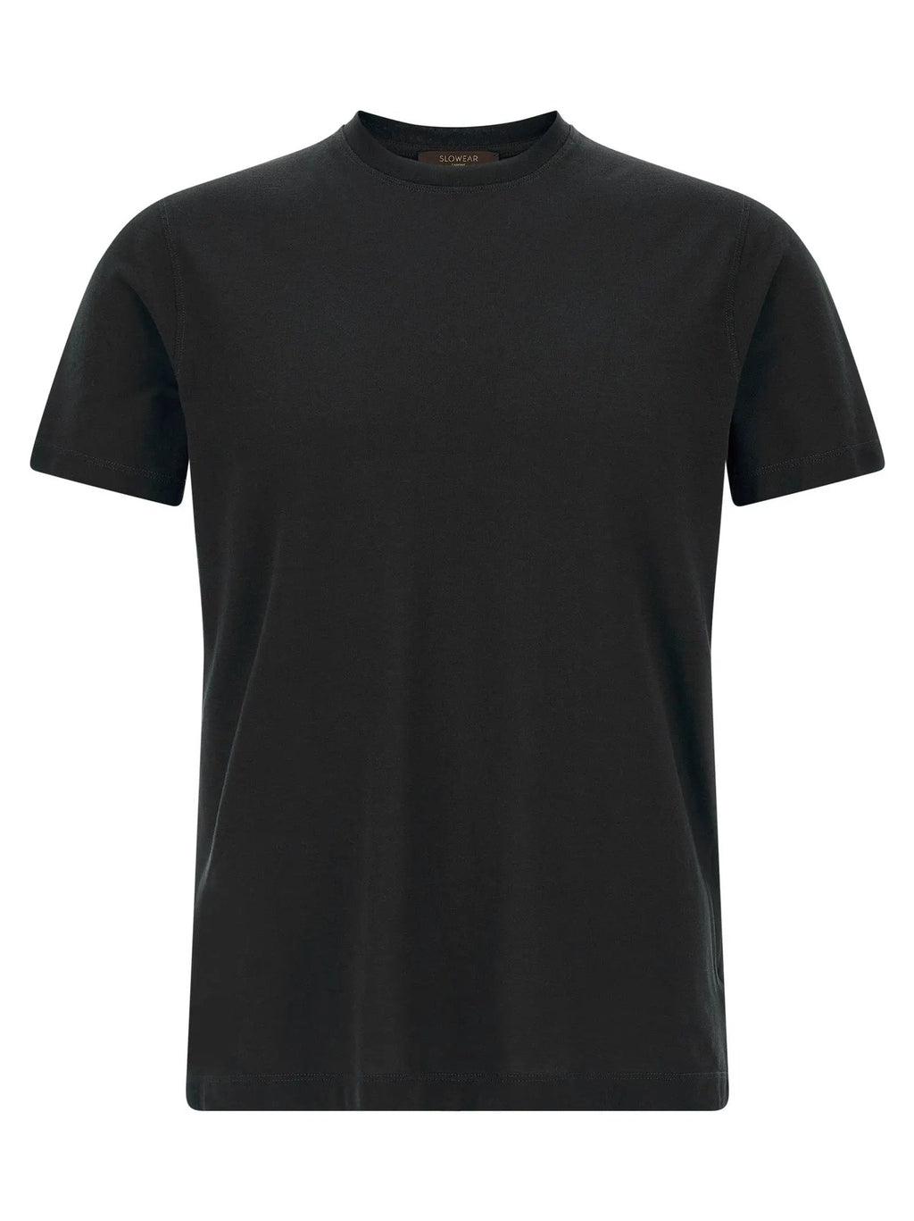 ZANONE Black Cotton T-Shirt