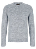 ZANONE Blue Cotton Cardigan