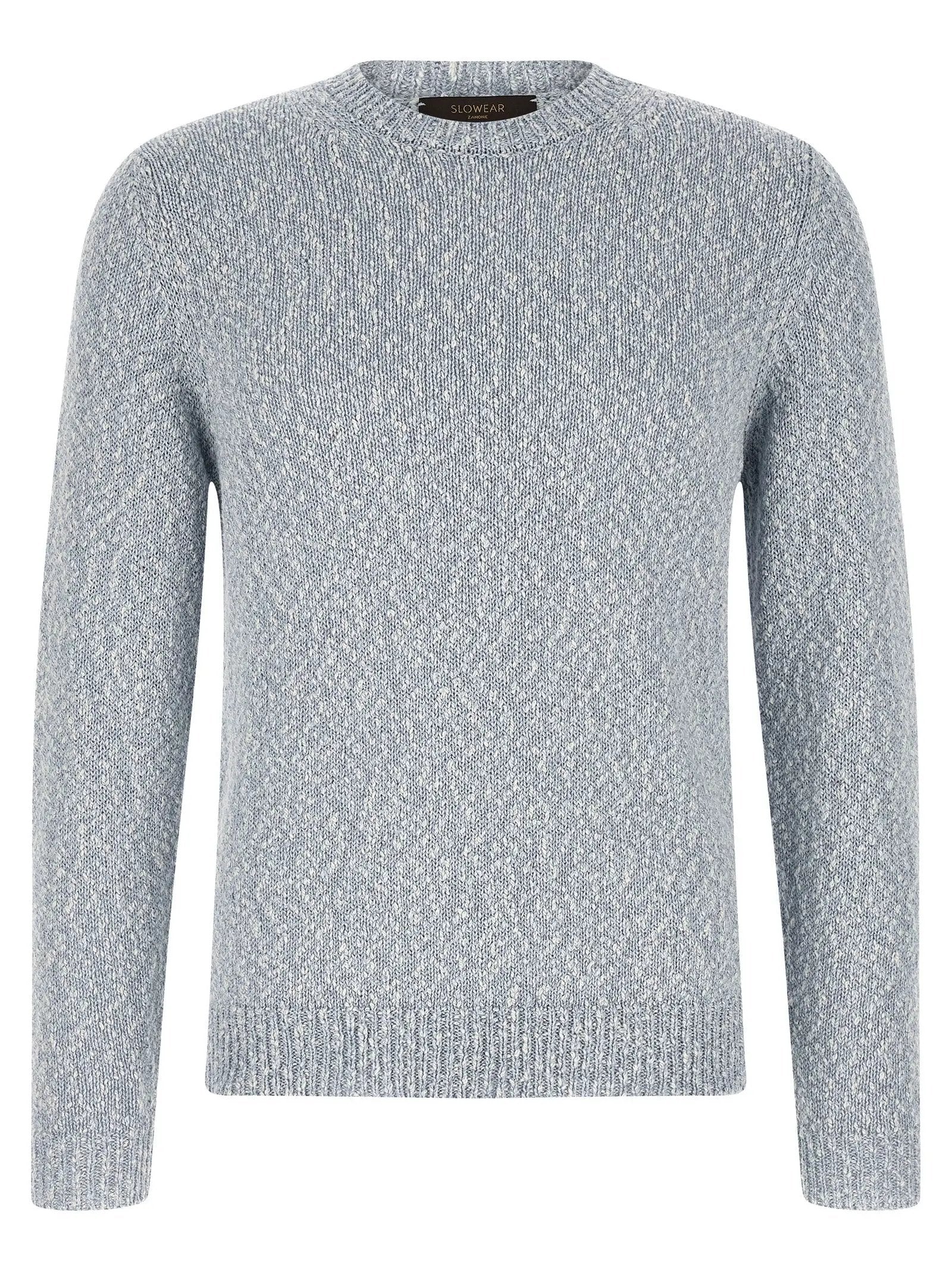 ZANONE Blue Cotton Cardigan