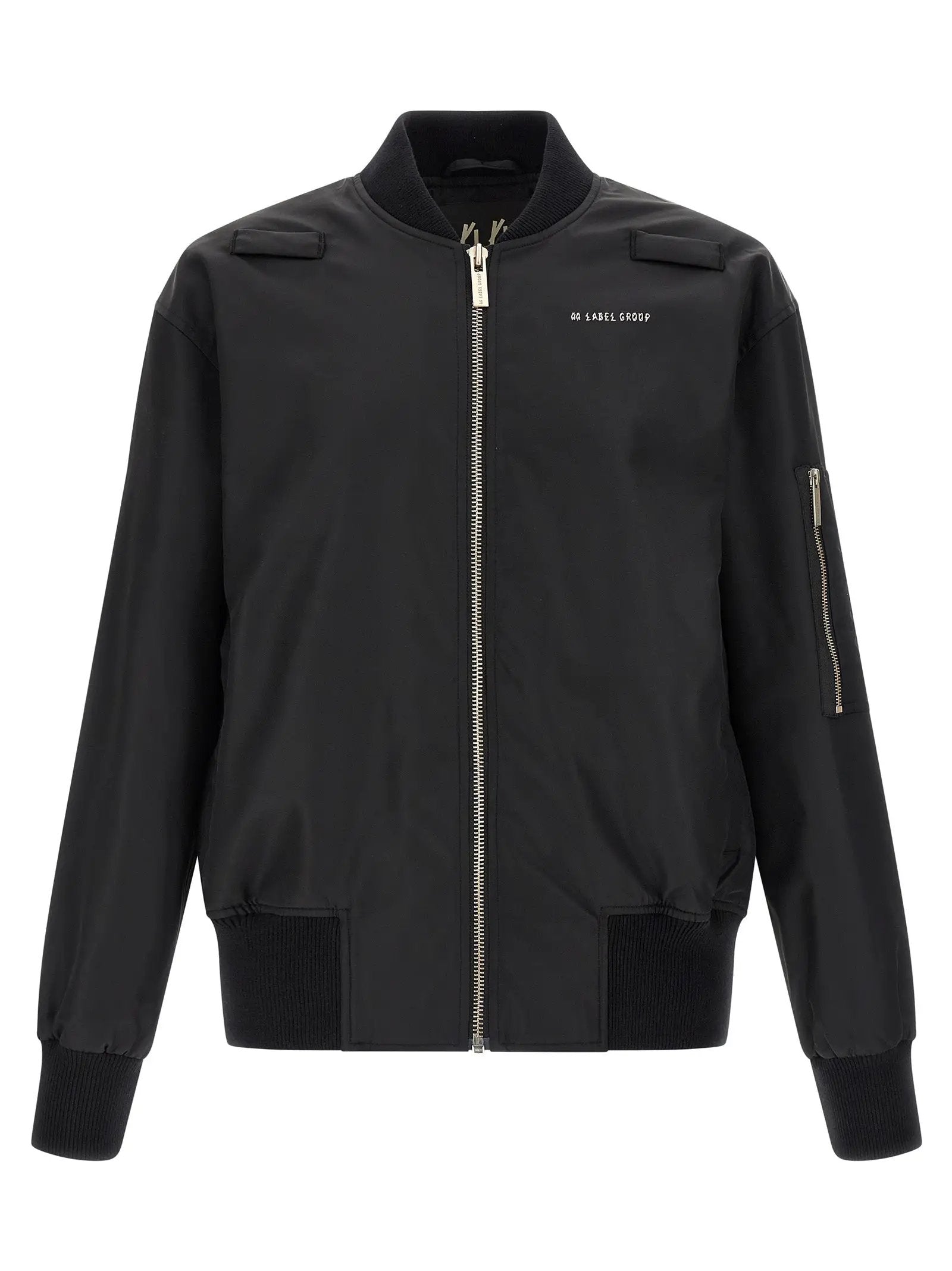 44 Label Group Black Polyamide Bomber