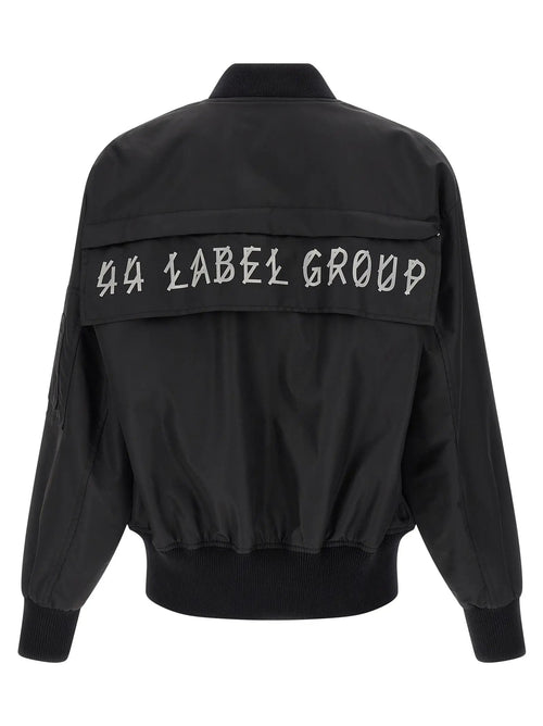 44 Label Group Black Polyamide Bomber