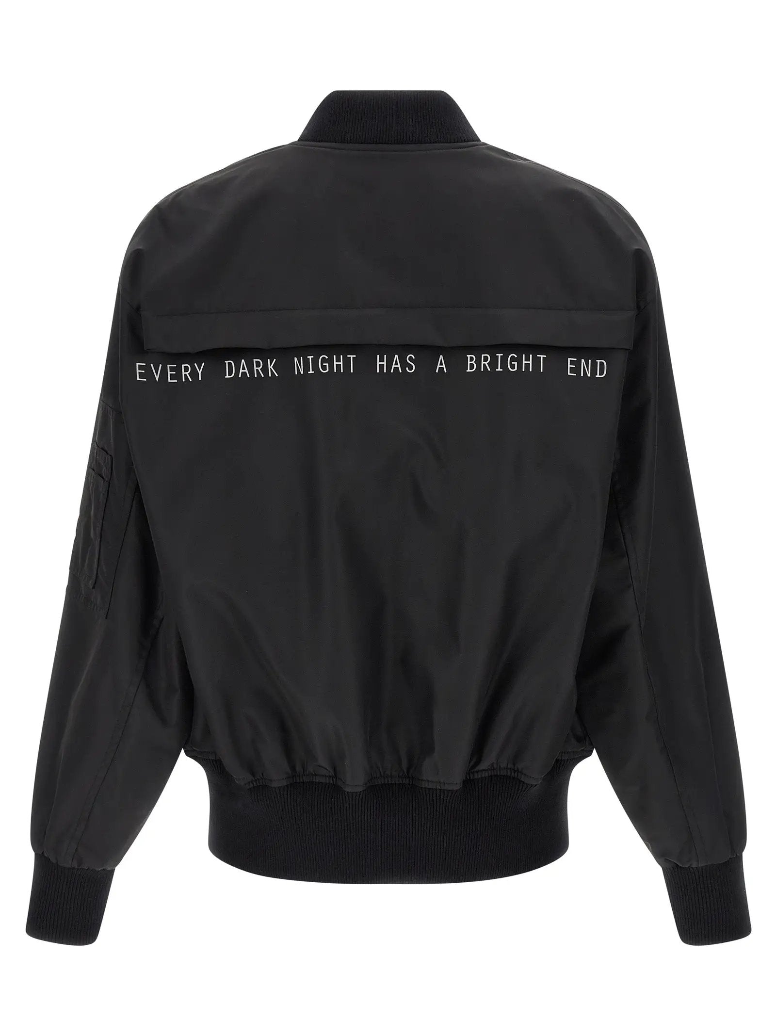 44 Label Group Black Polyamide Bomber
