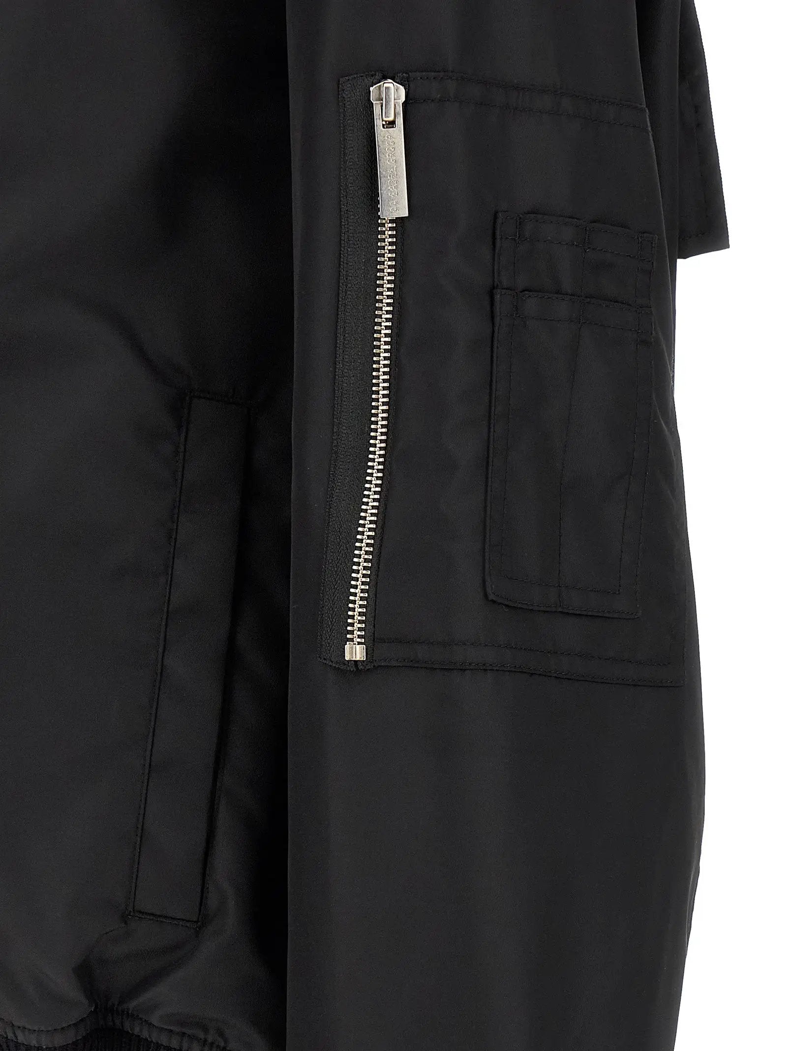 44 Label Group Black Polyamide Bomber