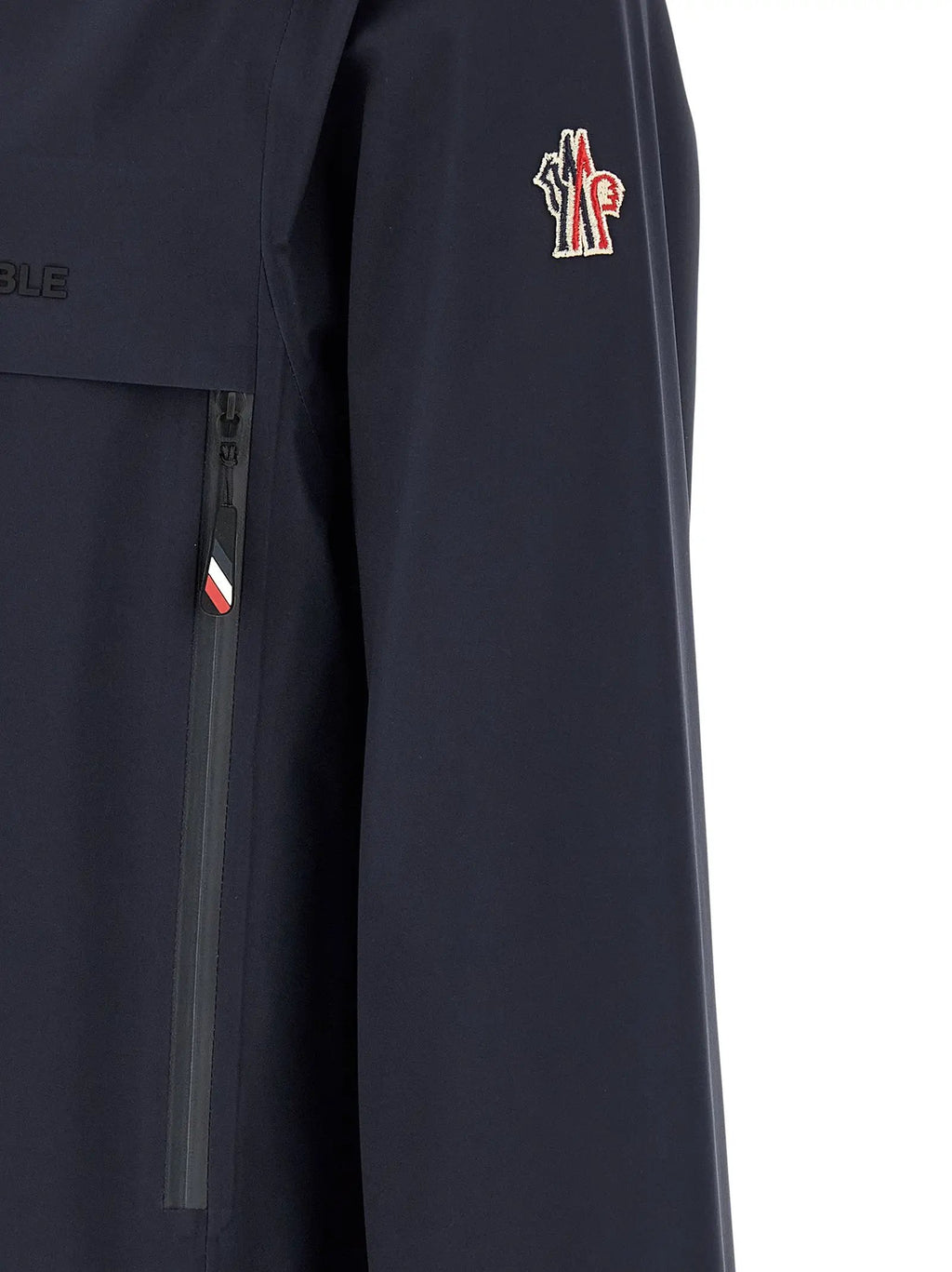 Moncler Grenoble Blue Polyamide Shell Jacket