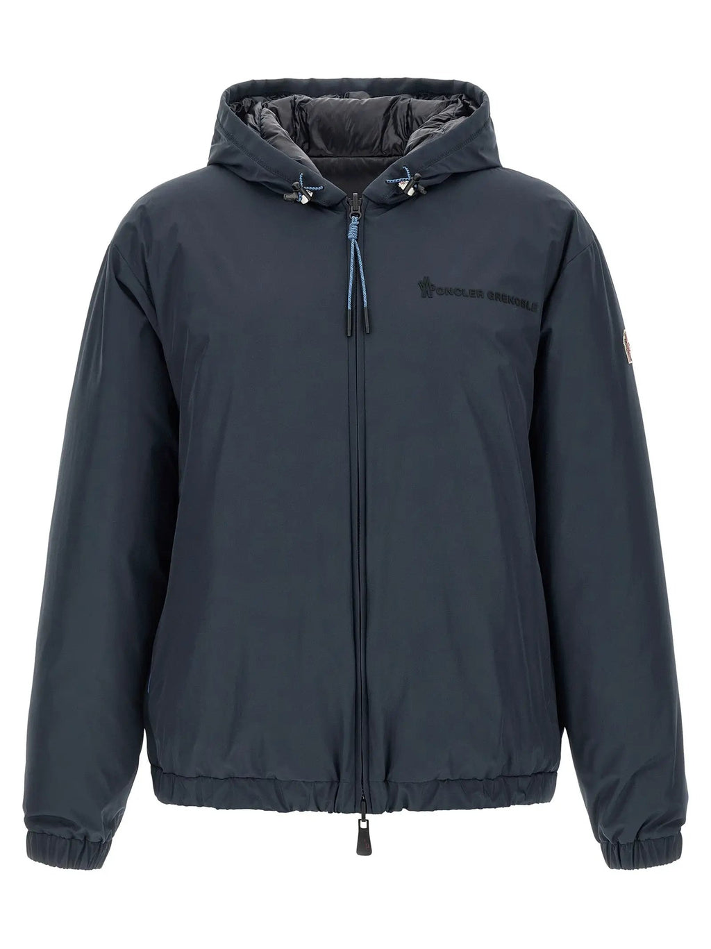 Moncler Grenoble Blue Polyamide Shell Jacket