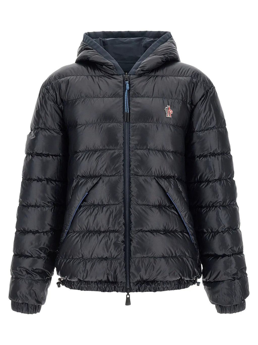 Moncler Grenoble Blue Polyamide Shell Jacket