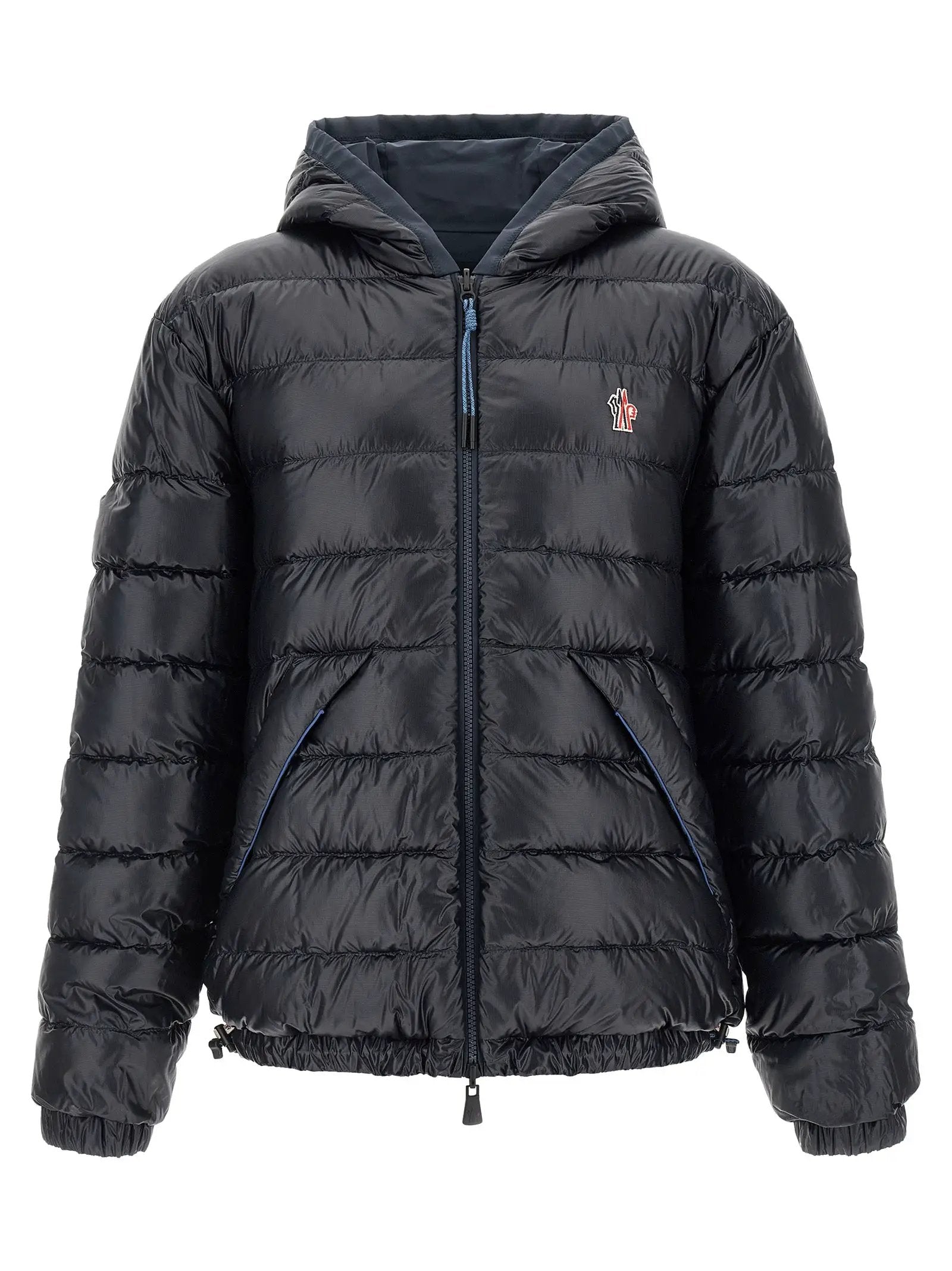 Moncler Grenoble Blue Polyamide Shell Jacket
