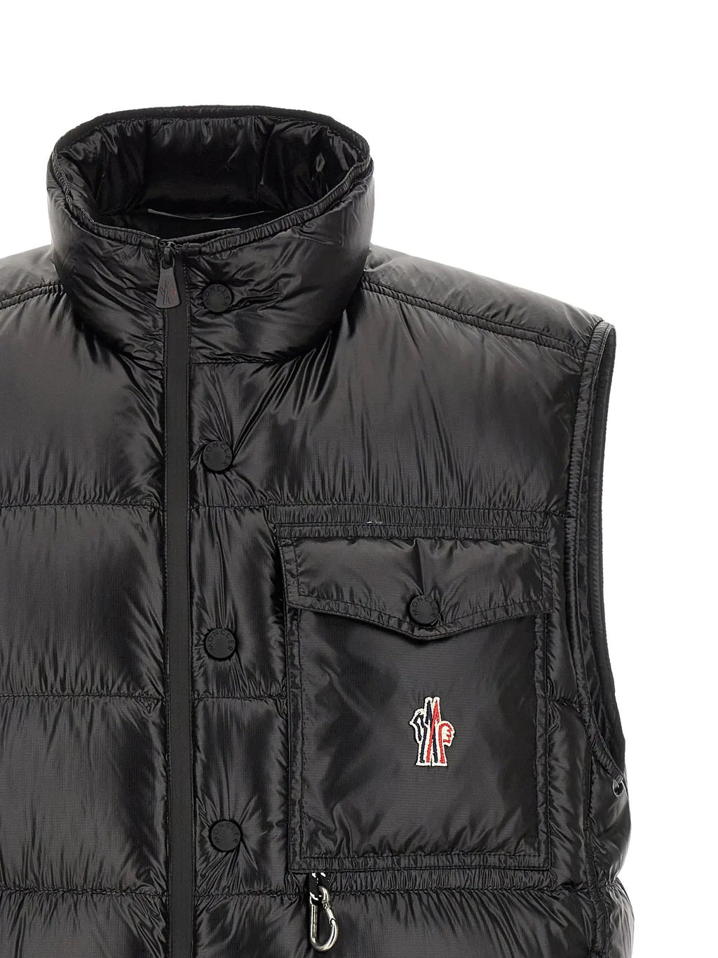Moncler Grenoble Black Polyester Shell Jacket