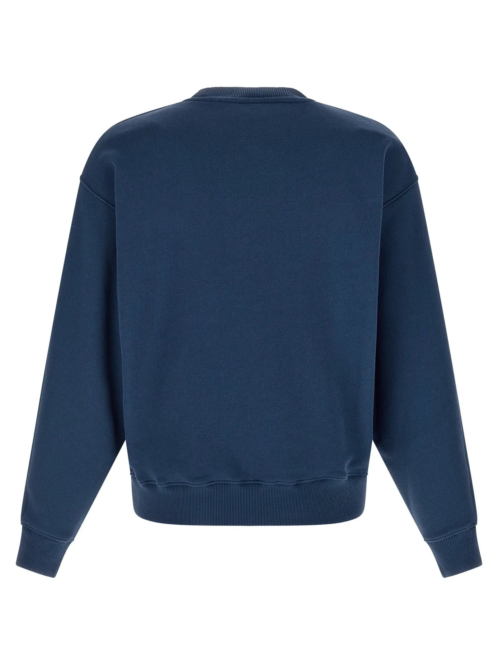 Autry Blue Cotton Sweatshirt