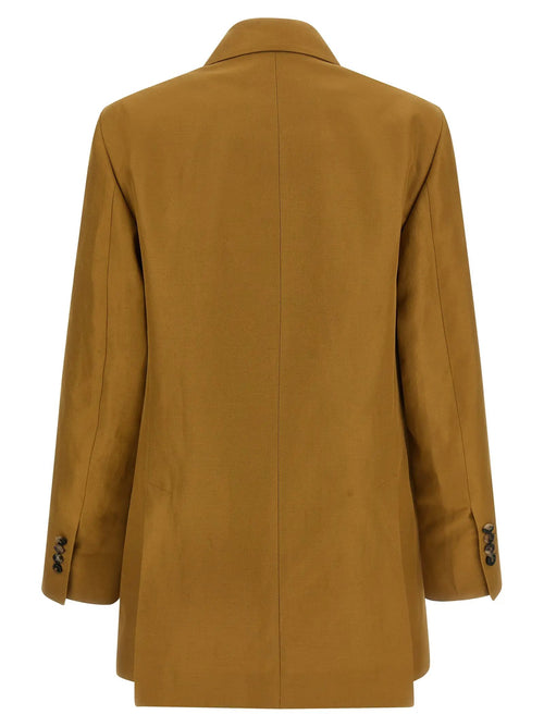 Alberto Biani Alberto Biani Brown Viscose Blazer
