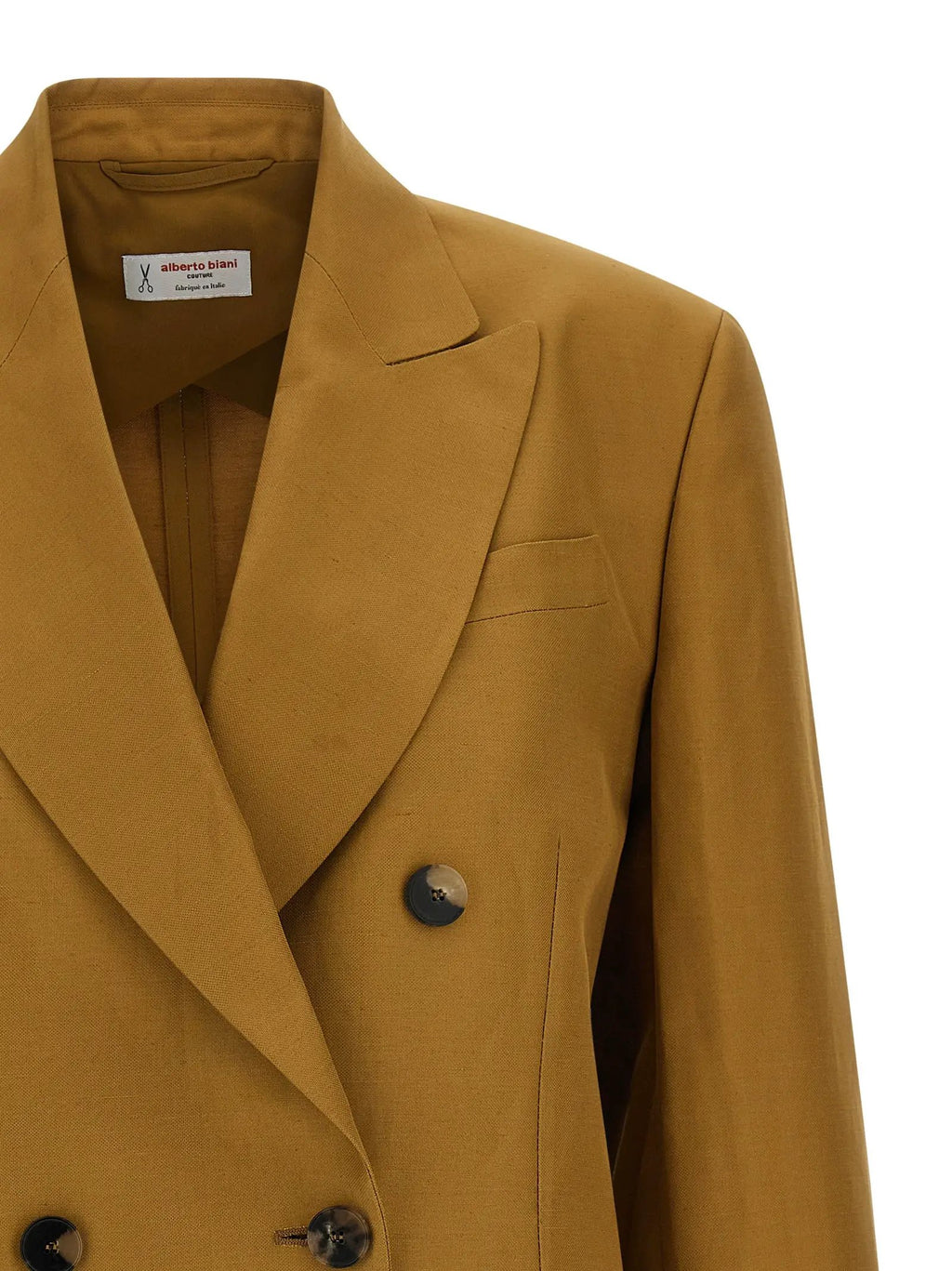 Alberto Biani Alberto Biani Brown Viscose Blazer