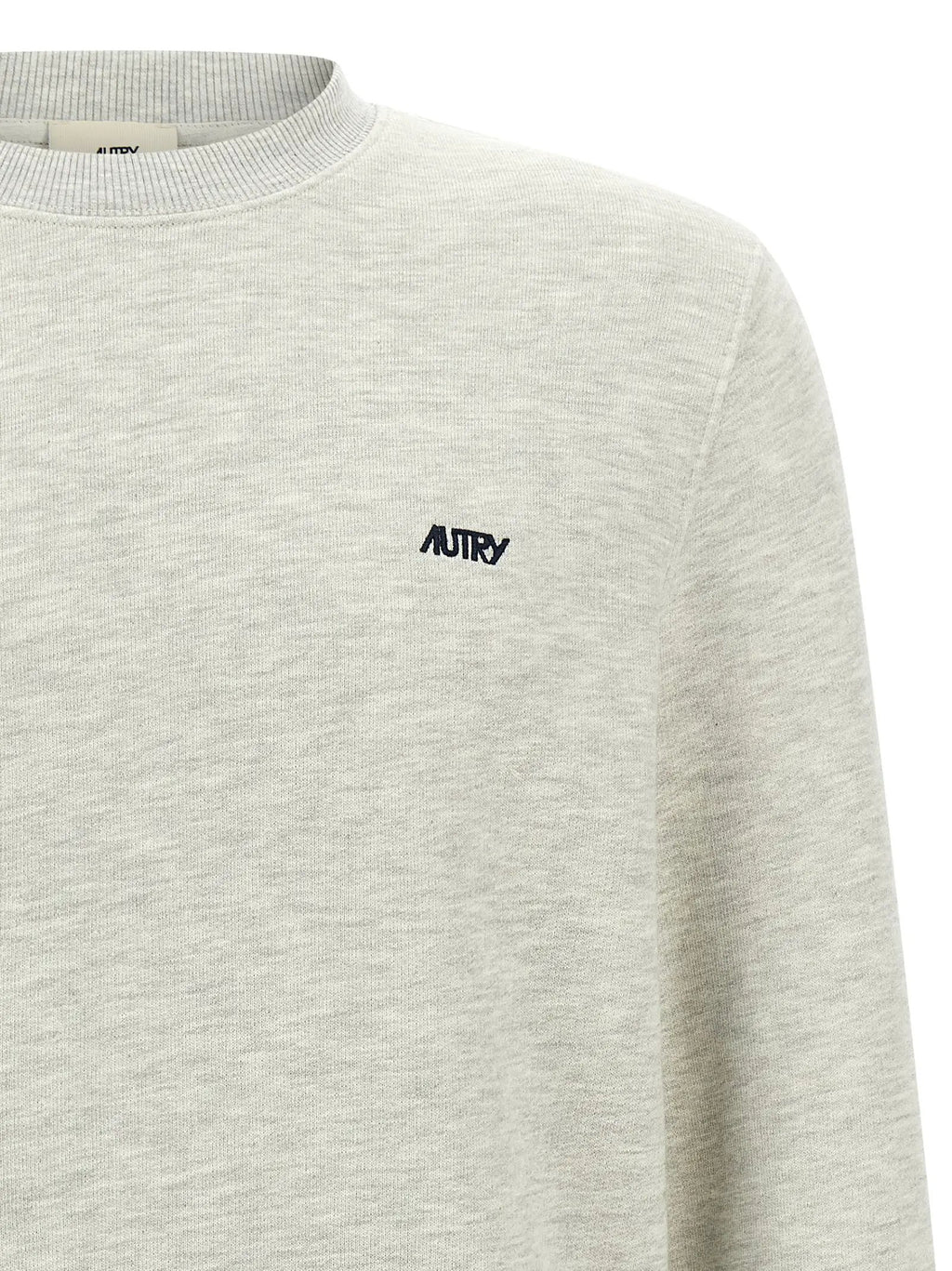 Autry Gray Cotton Sweatshirt