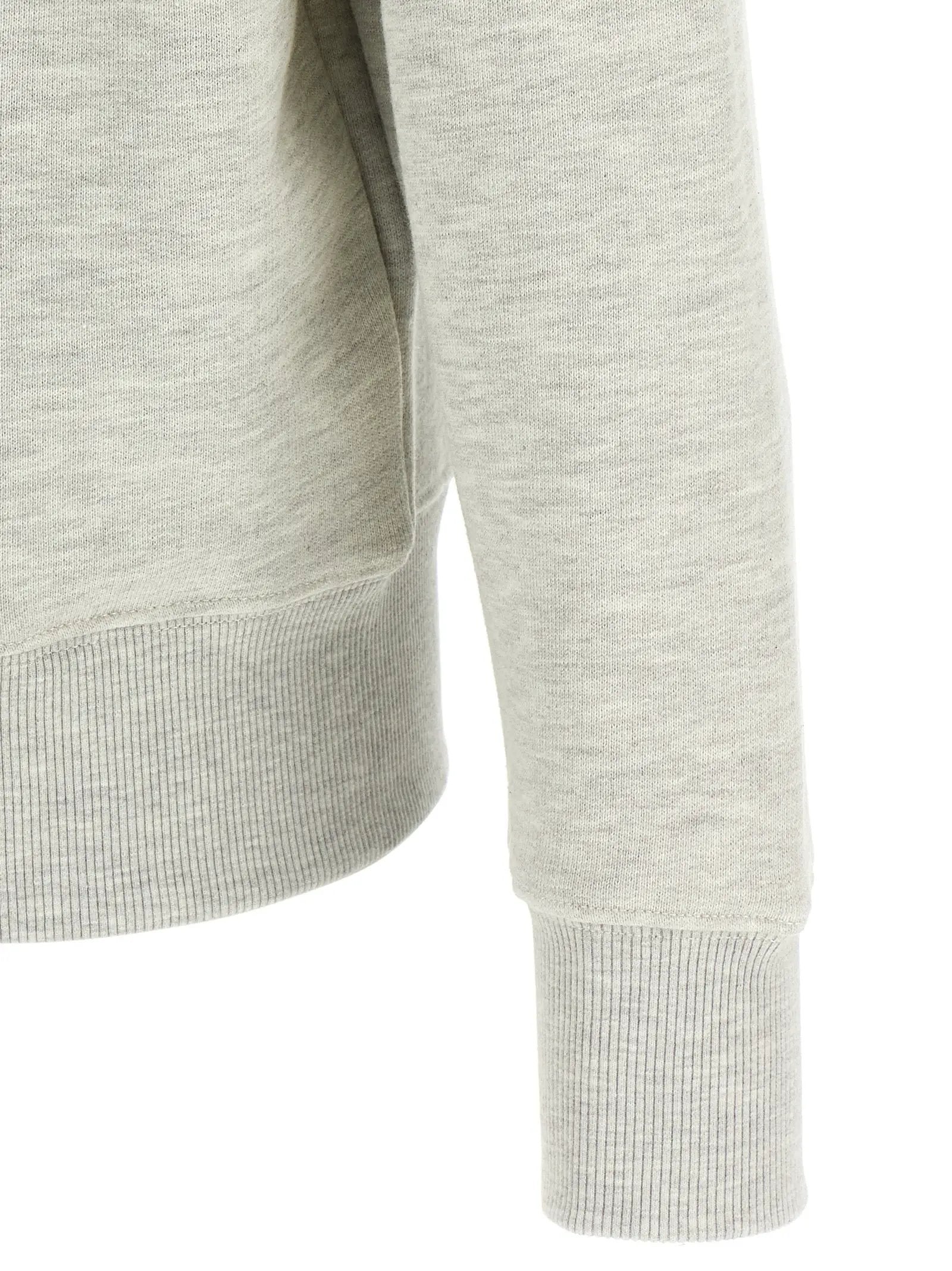 Autry Gray Cotton Sweatshirt