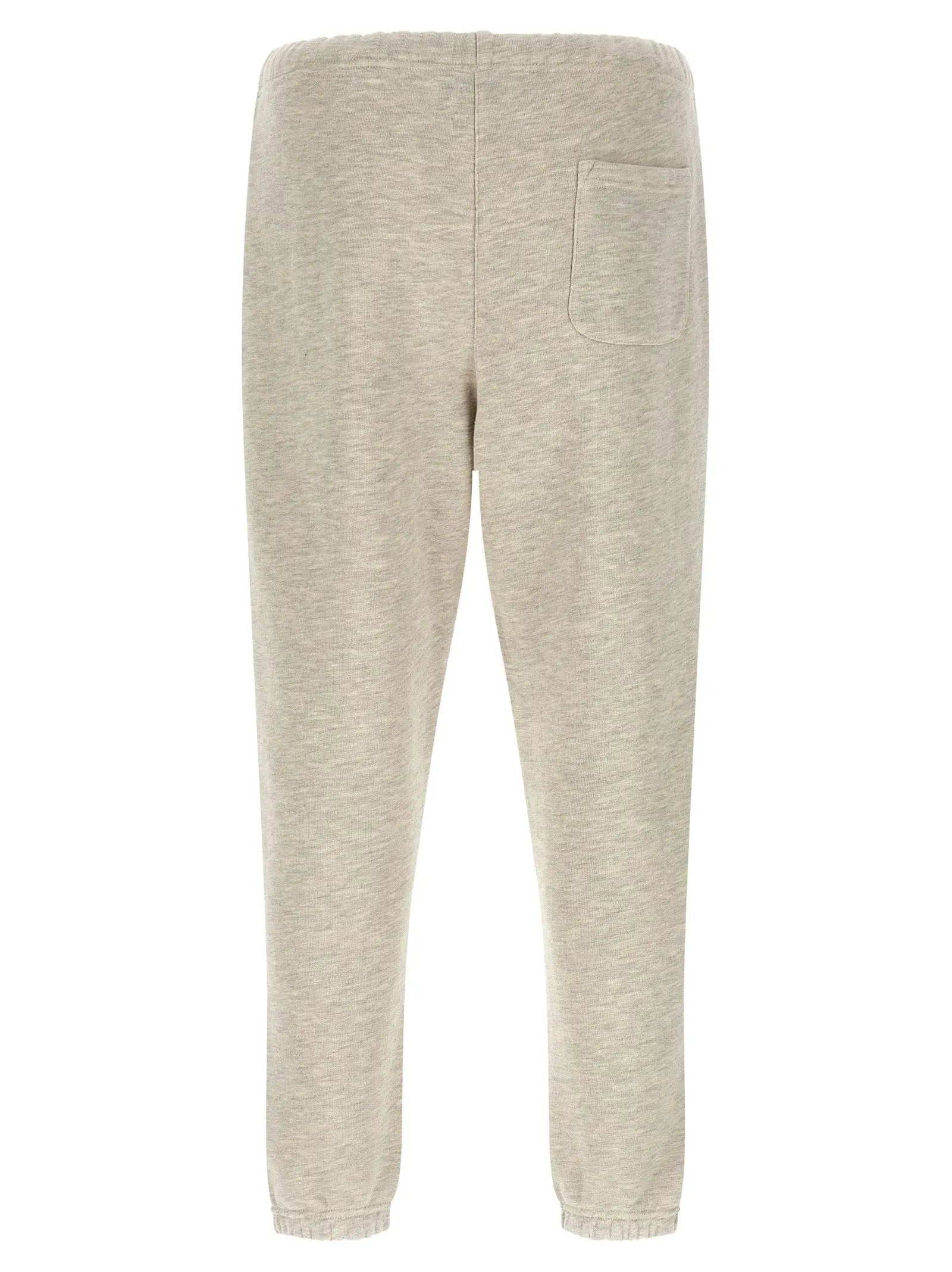 Autry Gray Cotton Joggers (Workout Pants)